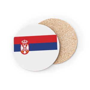 Serbia Flag Coasters