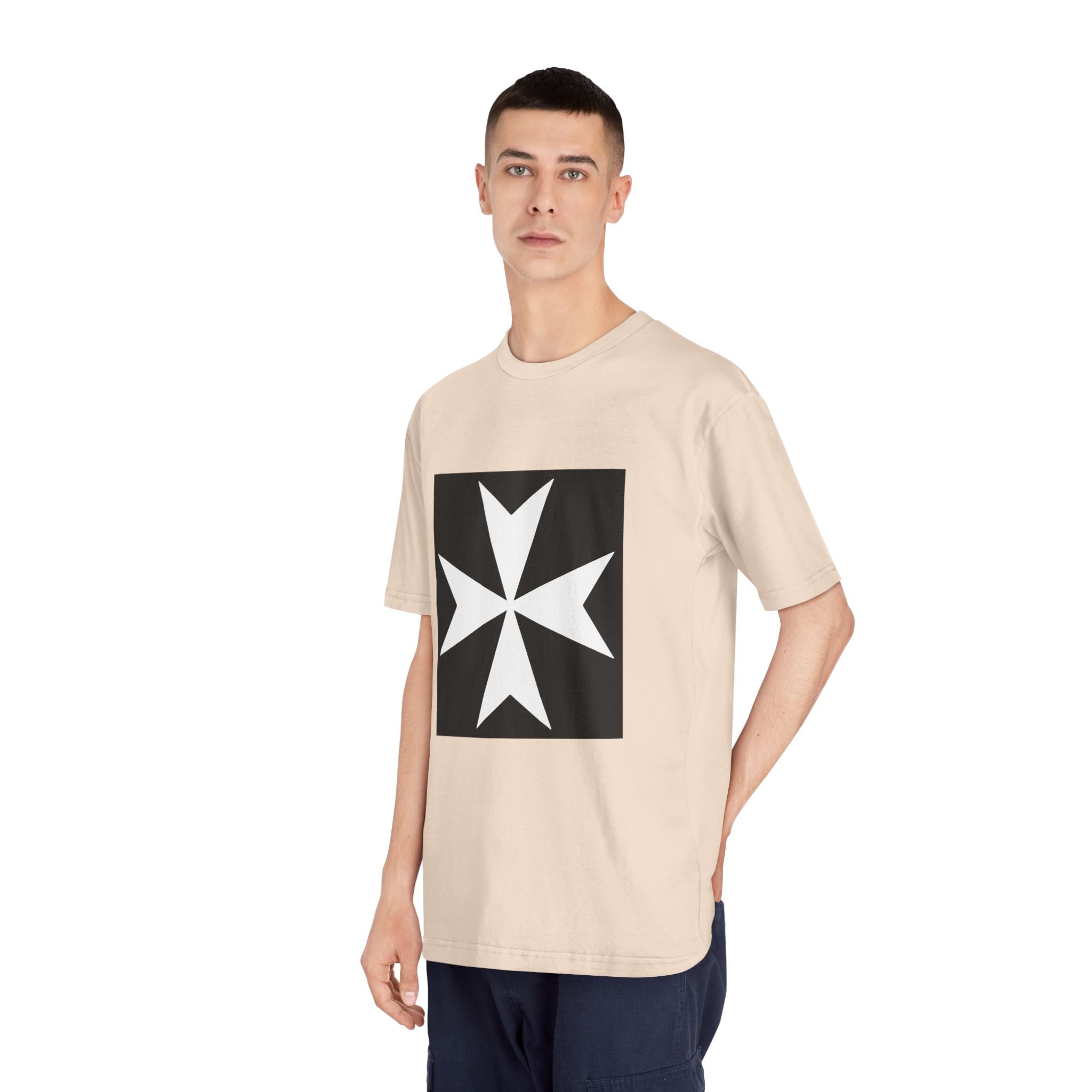 Cross of the Knights Hospitaller Unisex Classic Crewneck T Shirt - Image 12