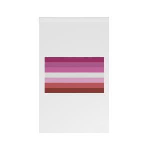 Lesbian Pride Pink Flag House Banner