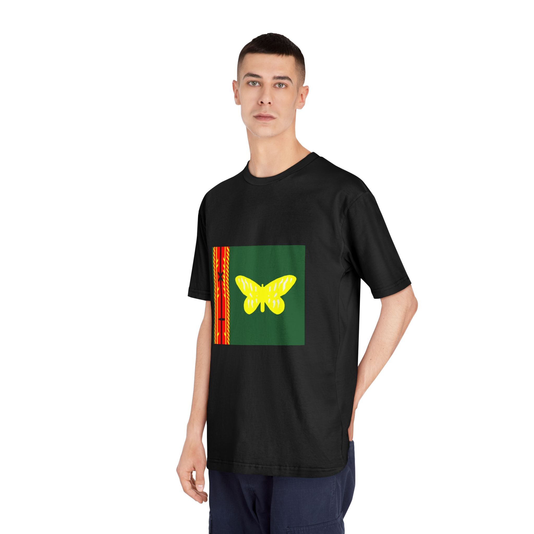 Flag of Flag Oro New Unisex Classic Crewneck T Shirt - Image 8