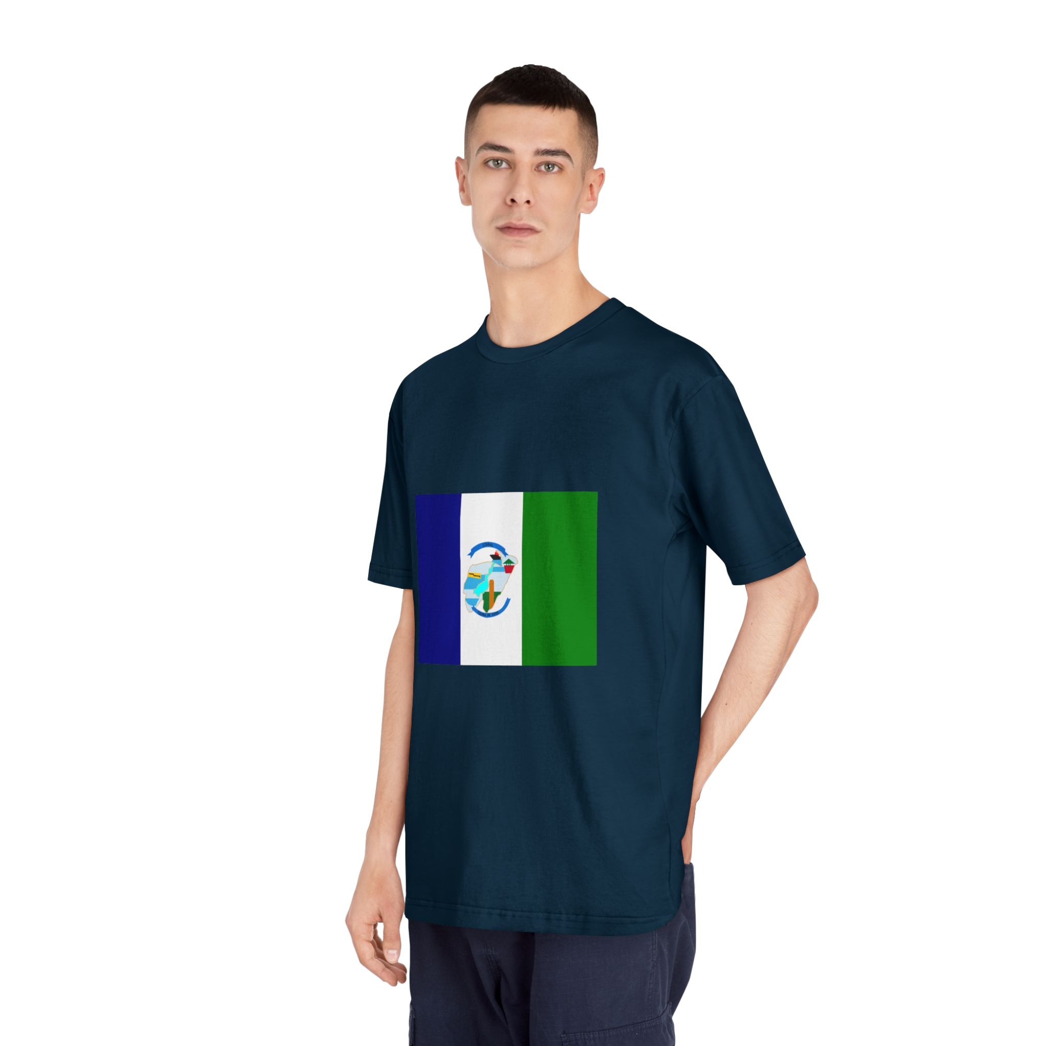 Flag of Izabal Department Unisex Classic Crewneck T Shirt - Image 20