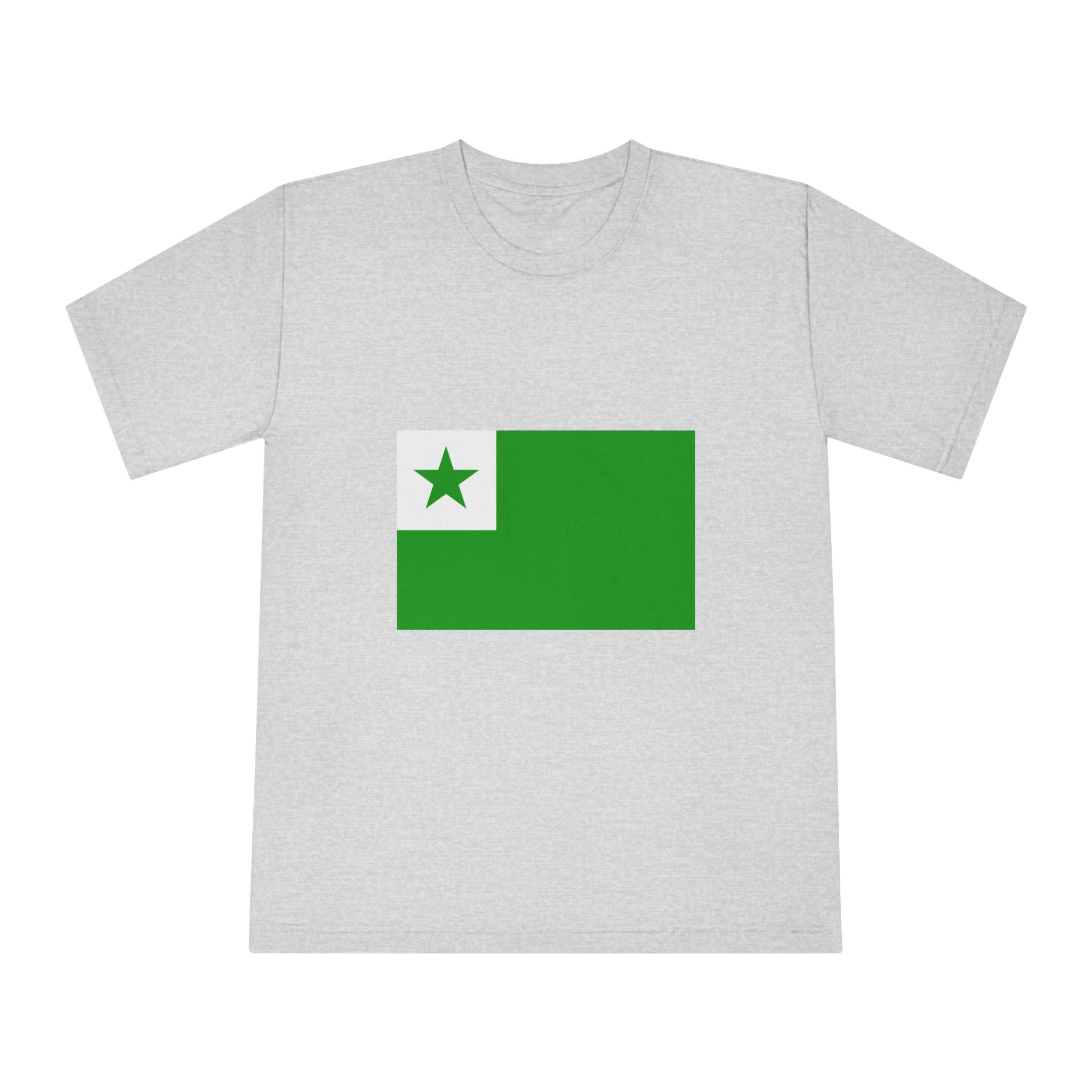 Flag of Esperanto Unisex Classic Crewneck T Shirt - Image 13