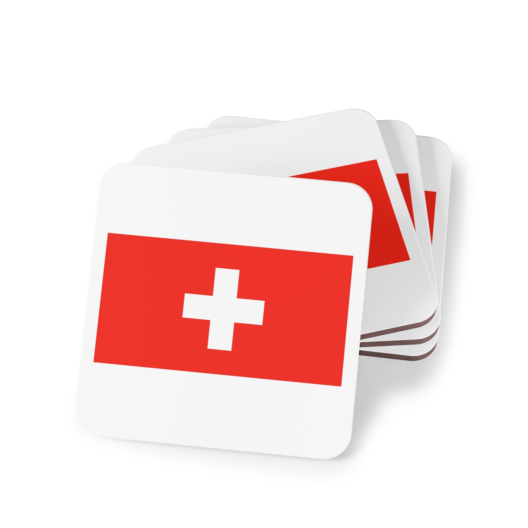 Switzerland Flag Coasters - Image 7