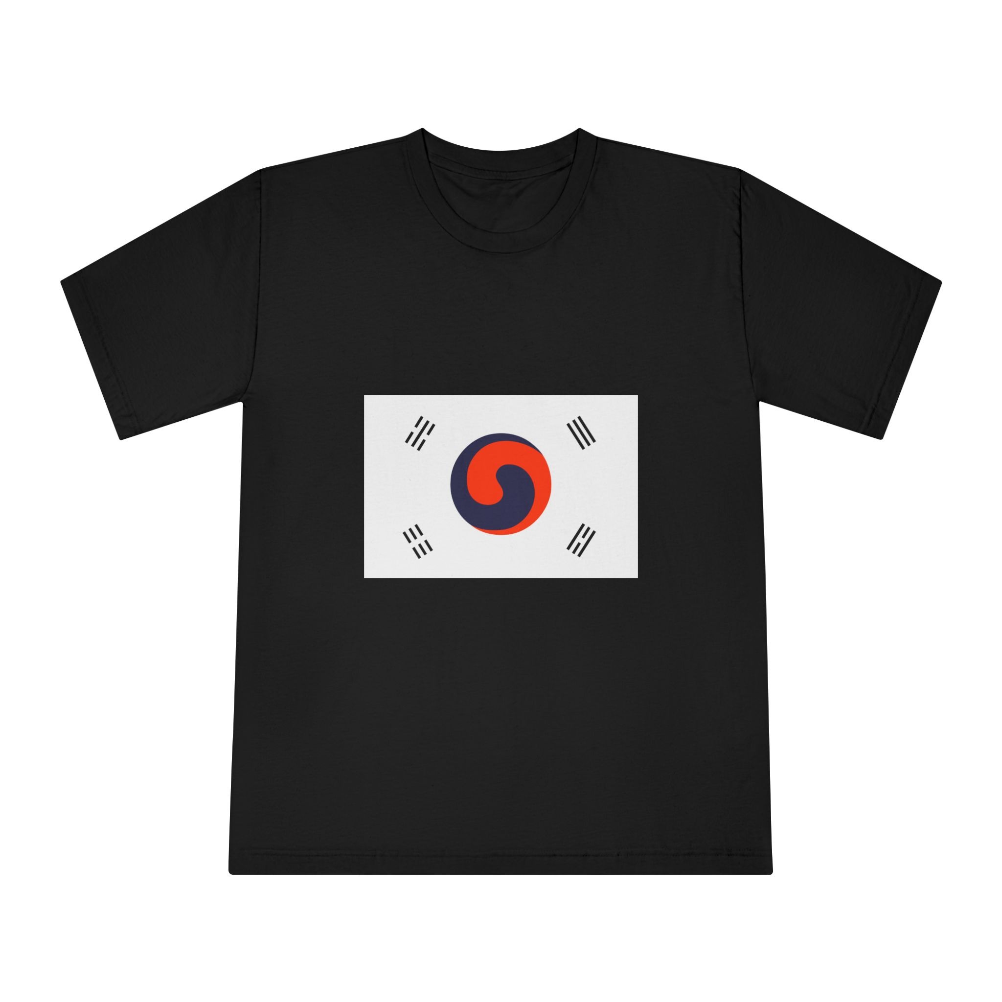 Flag of Korea 1882 1910 Unisex Classic Crewneck T Shirt - Image 5