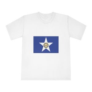 Flag of Houston, Texas Unisex Classic Crewneck T Shirt