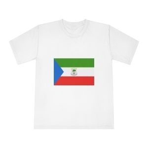 Flag of Equatorial Guinea Unisex Classic Crewneck T Shirt