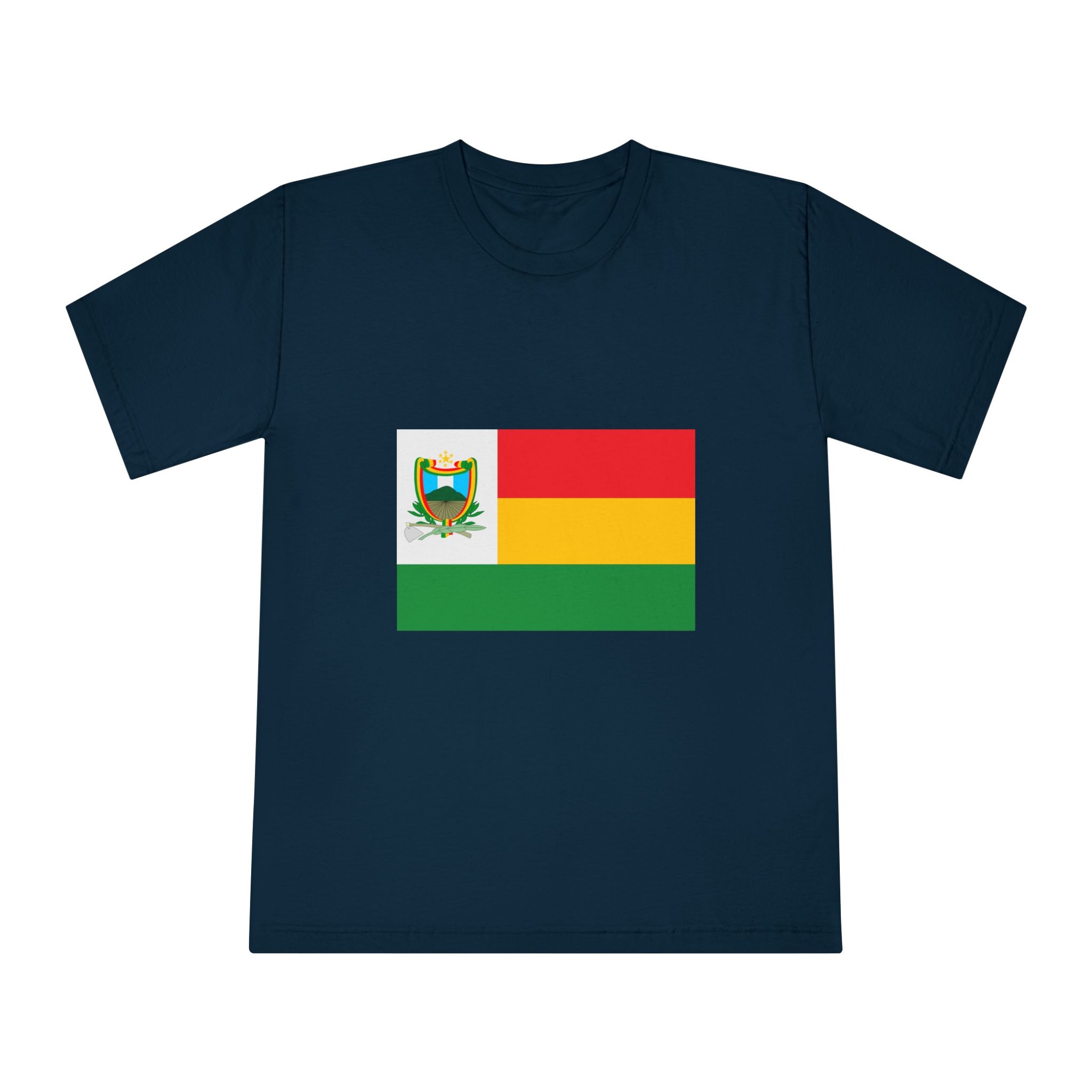 Flag of Jalapa Department, Guatemala Unisex Classic Crewneck T Shirt - Image 17