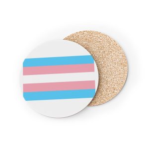 Transgender Pride Flag Coasters