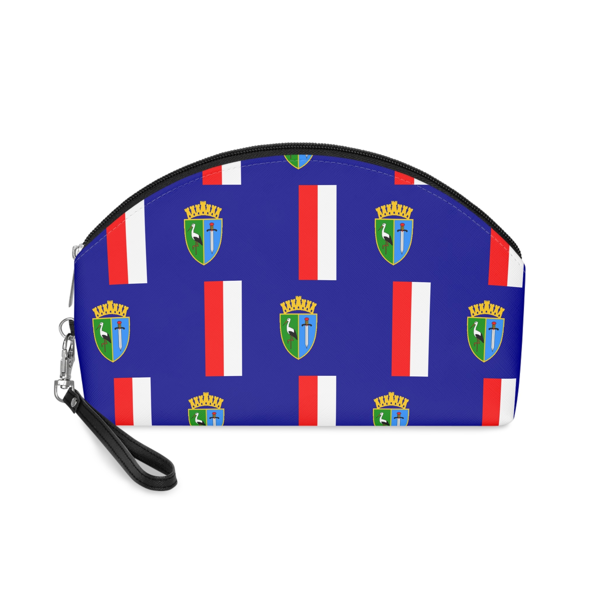 Flag of Sisak Moslavina County Makeup Bag