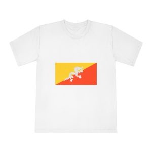 Bhutan Flag Unisex Classic Crewneck T Shirt