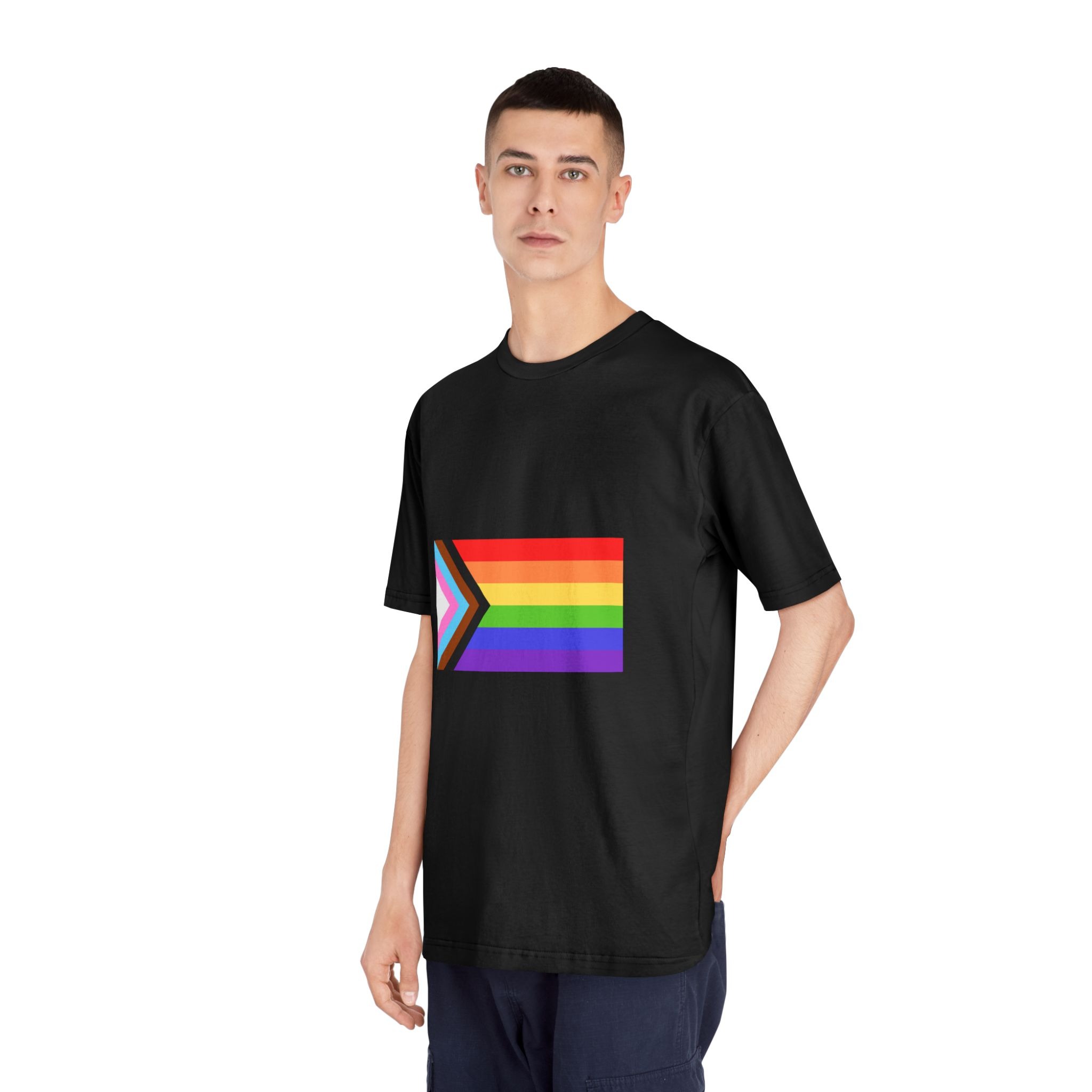 Pride New Flag Unisex Classic Crewneck T Shirt - Image 8