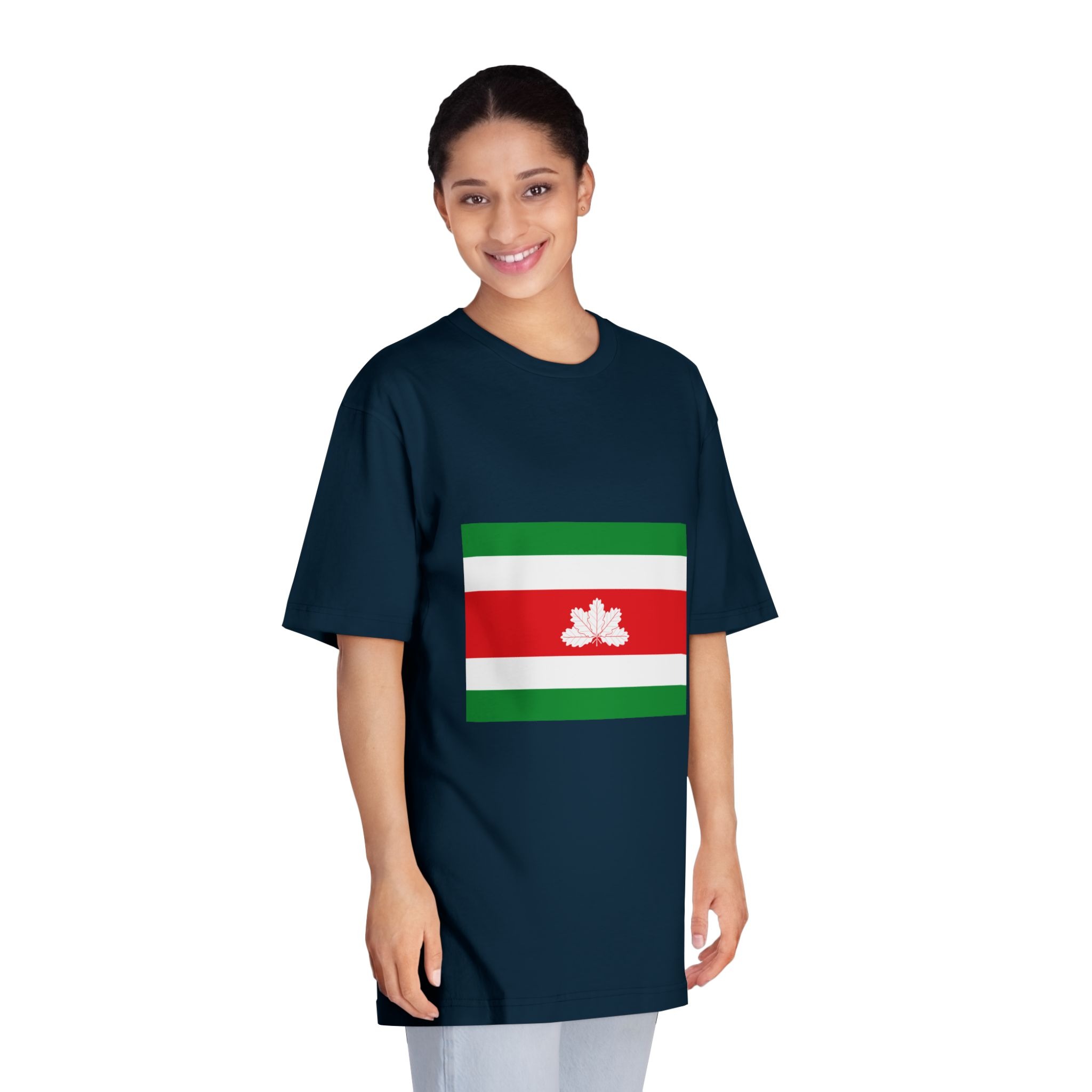 Flag of Boyacá Department Unisex Classic Crewneck T Shirt - Image 19