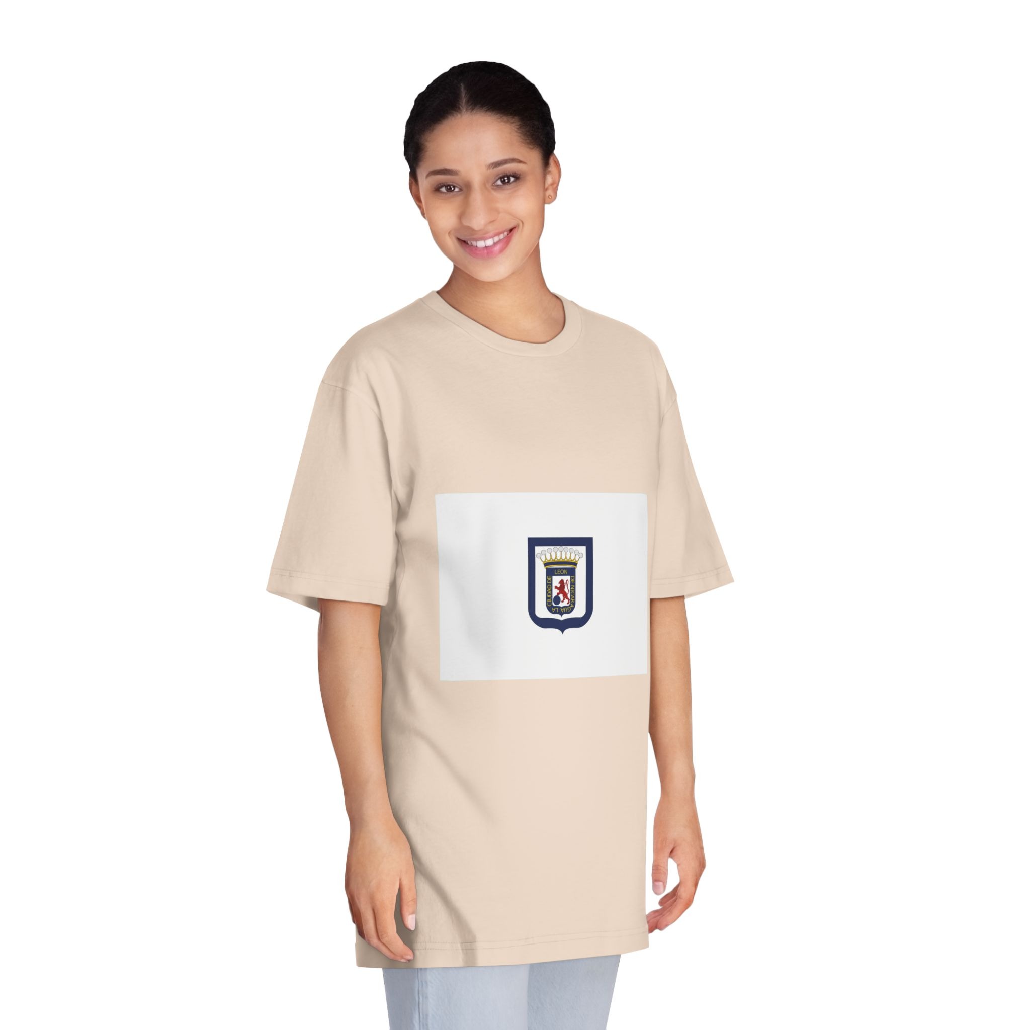 Flag of Leon, Nicaragua Unisex Classic Crewneck T Shirt - Image 11