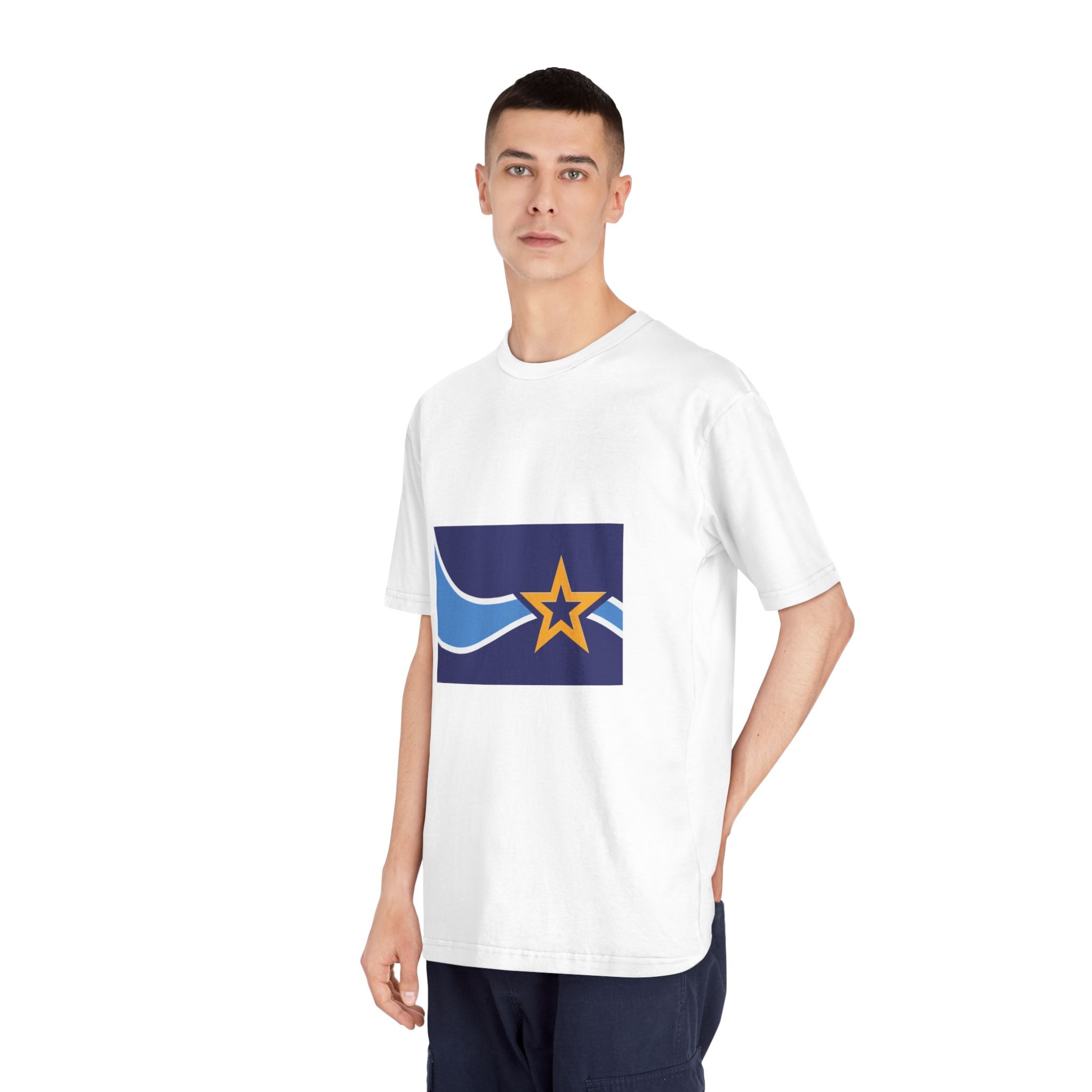 Flag of Frankfort, Kentucky Unisex Classic Crewneck T Shirt - Image 4