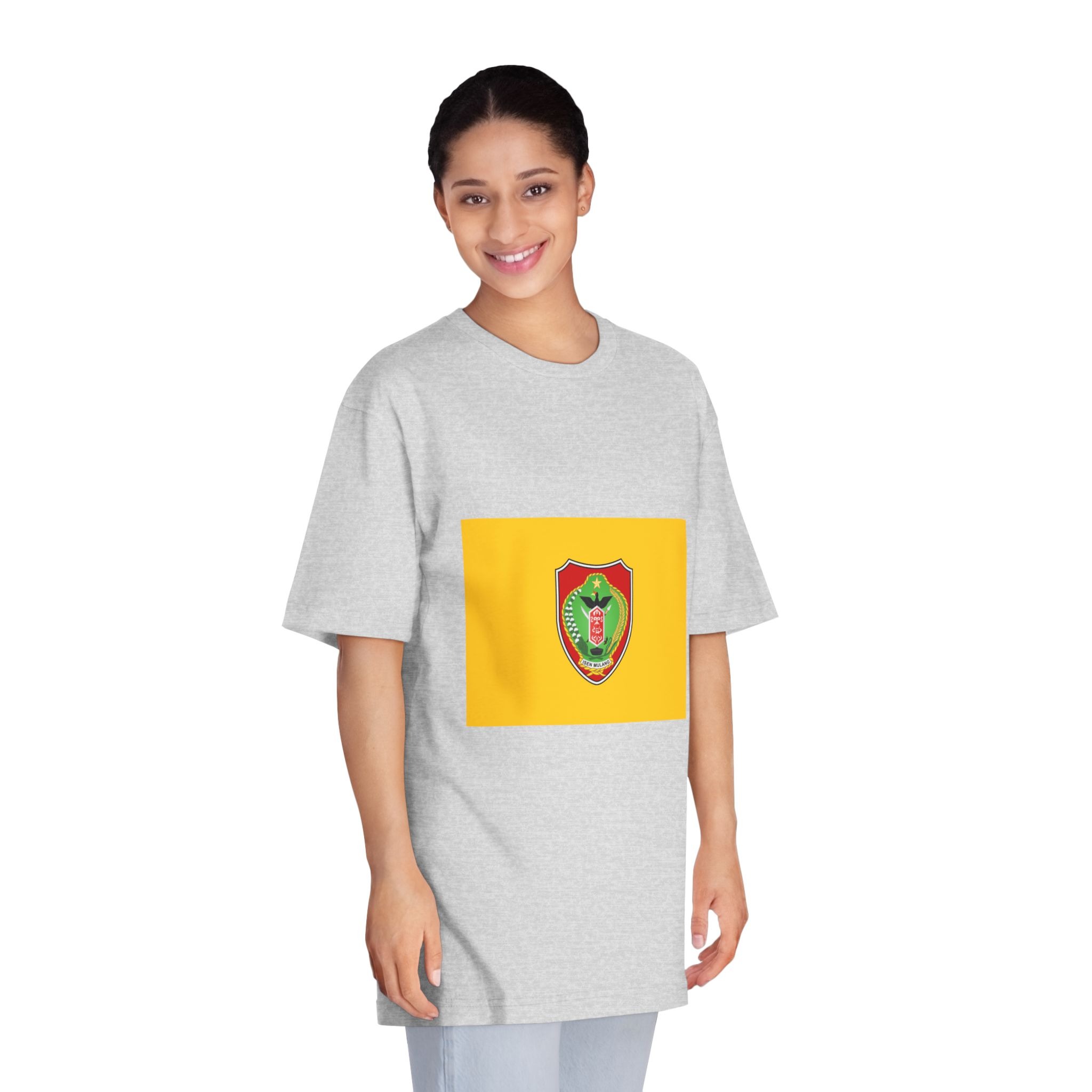 Flag of Central Kalimantan Unisex Classic Crewneck T Shirt - Image 15