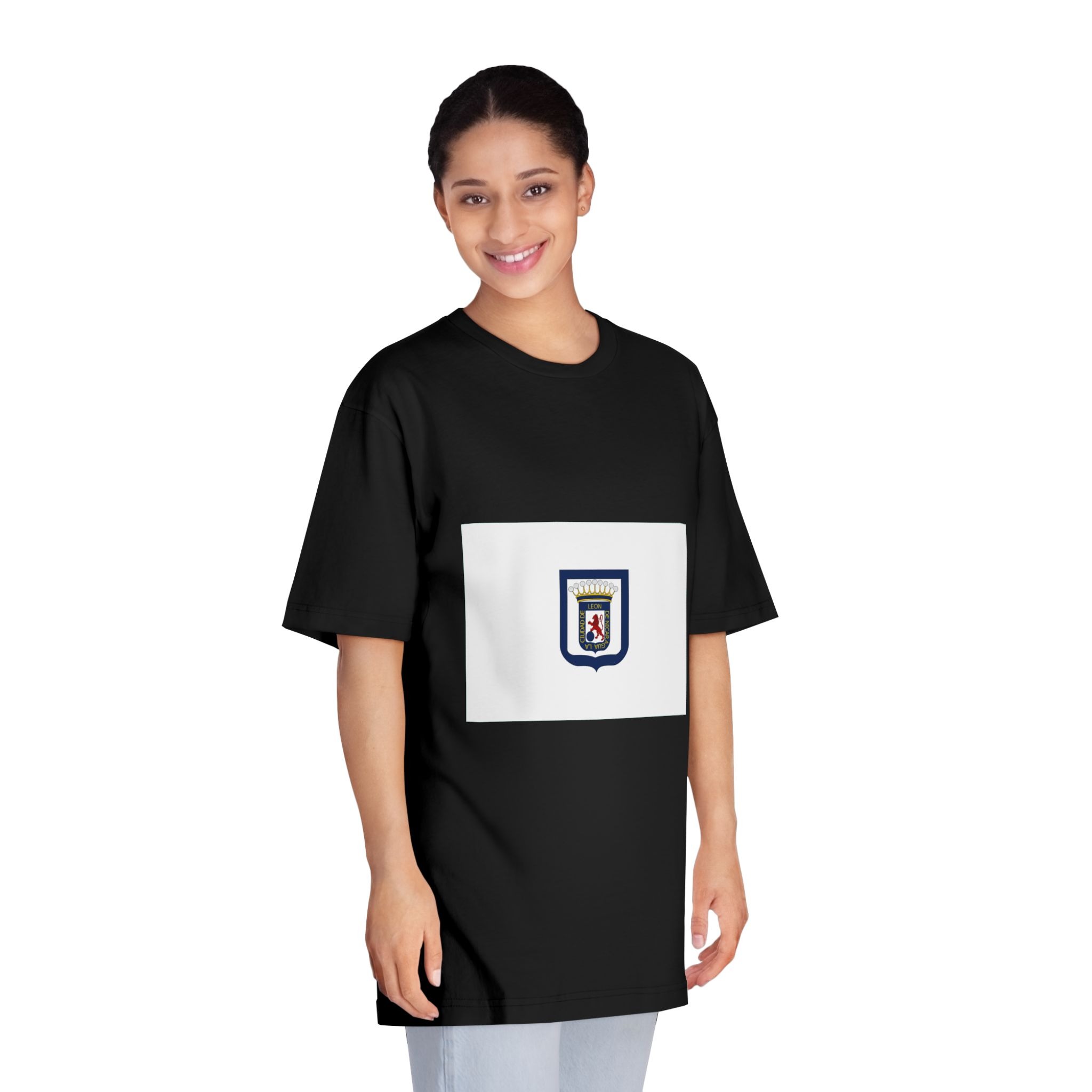 Flag of Leon, Nicaragua Unisex Classic Crewneck T Shirt - Image 7