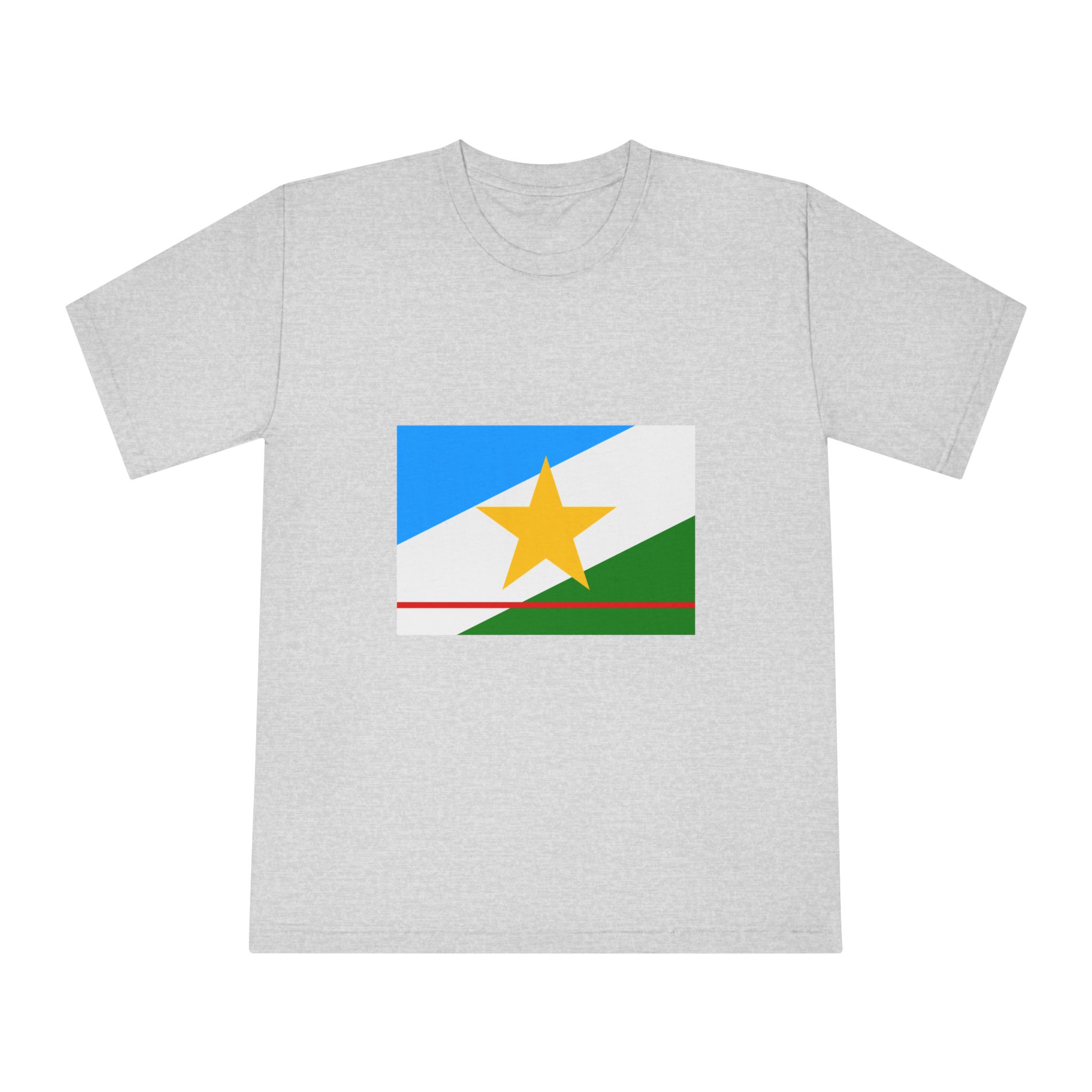 Bandeira de Roraima Unisex Classic Crewneck T Shirt - Image 13