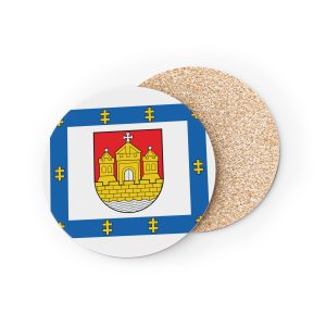 Ltu Klaipėdos Apskritis Flag Coasters