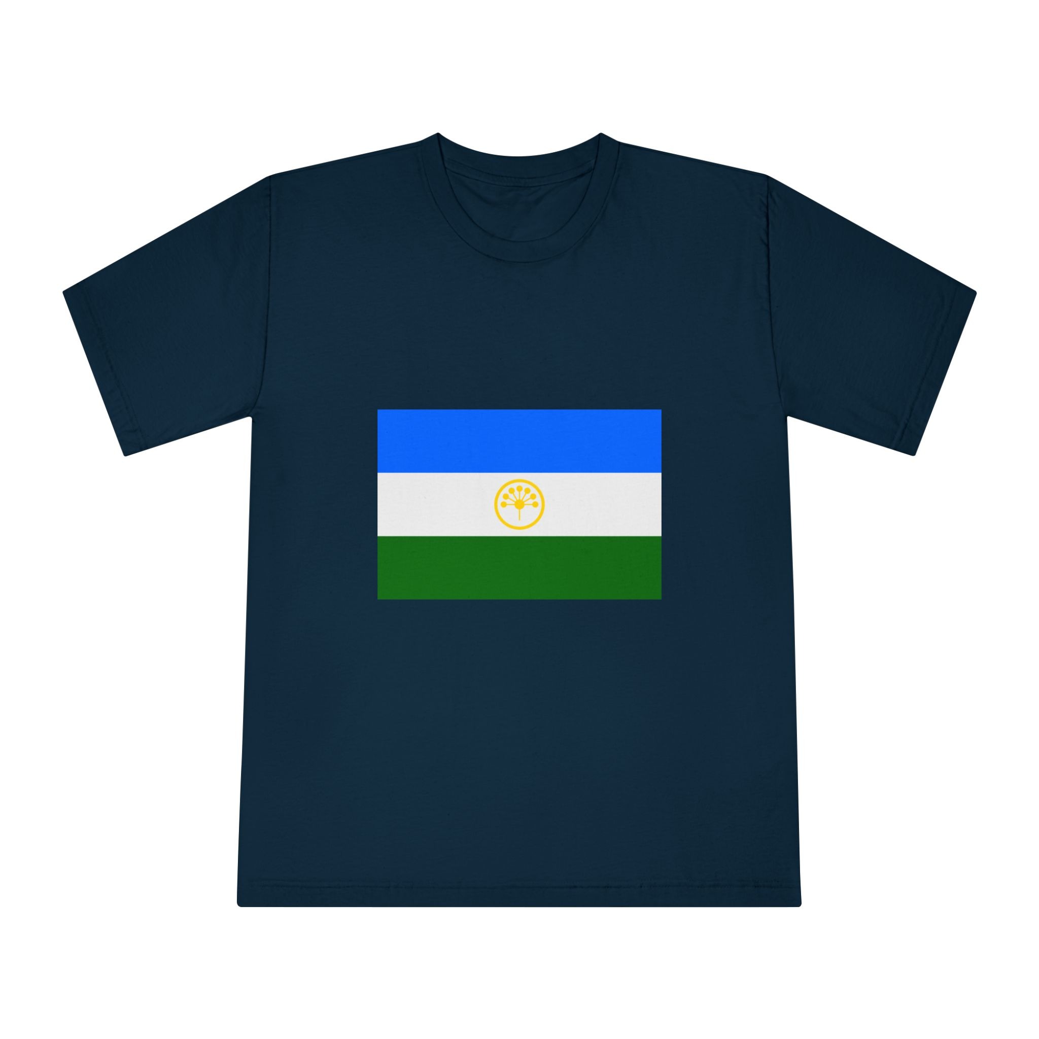 Flag of Bashkortostan Unisex Classic Crewneck T Shirt - Image 17