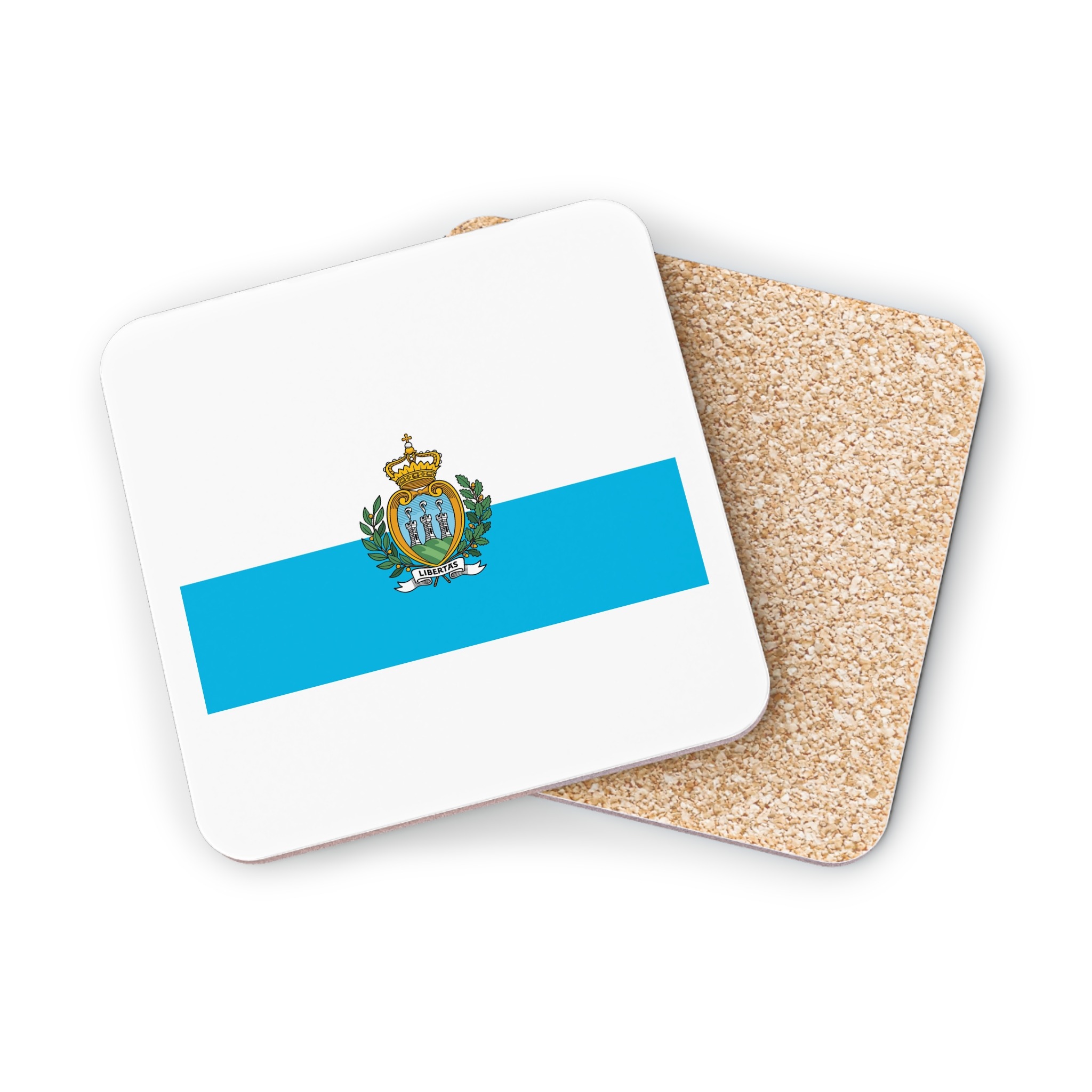 San Marino Flag Coasters - Image 6