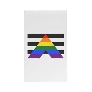 Straight Ally Flag House Banner
