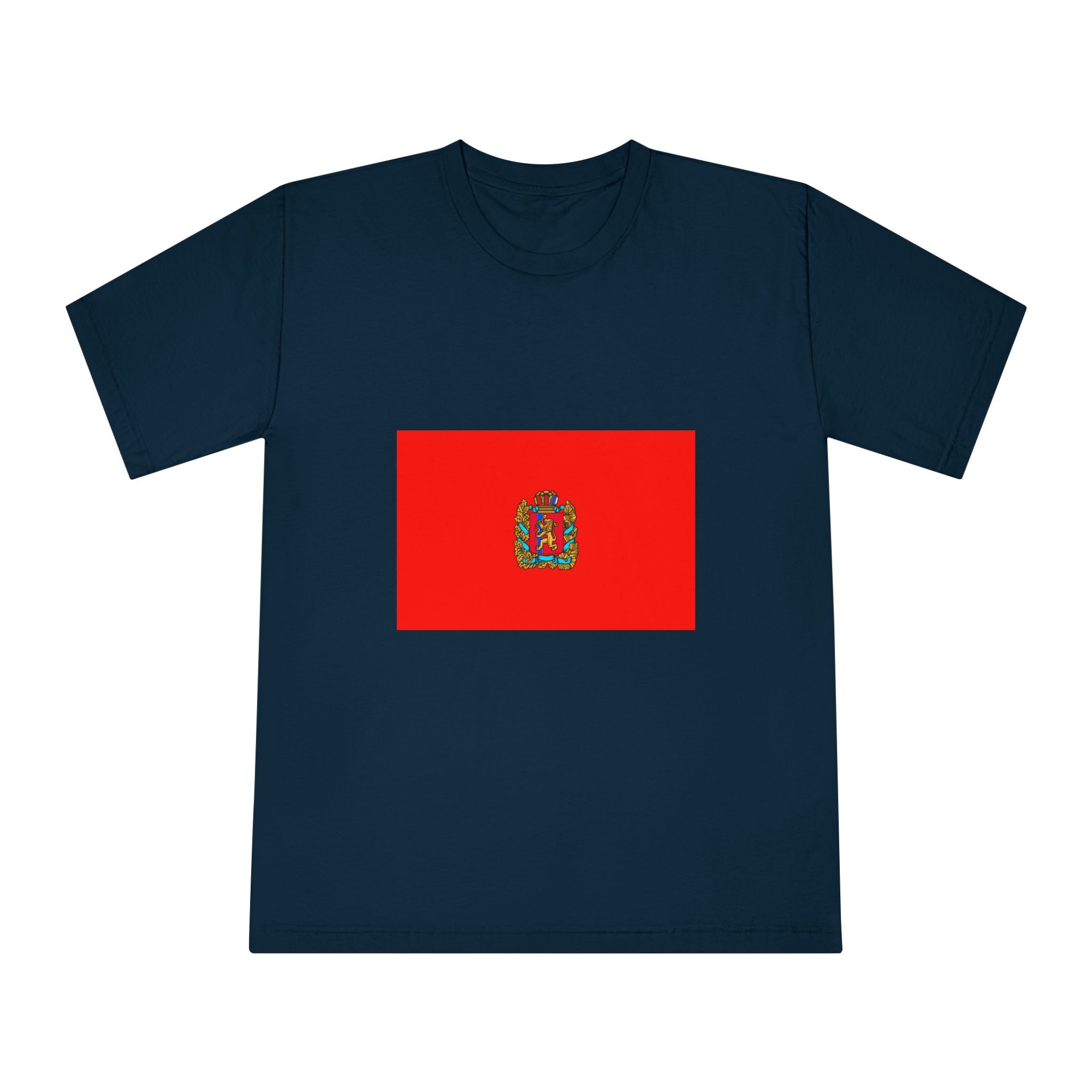 Flag of Krasnoyarsk Krai Unisex Classic Crewneck T Shirt - Image 17