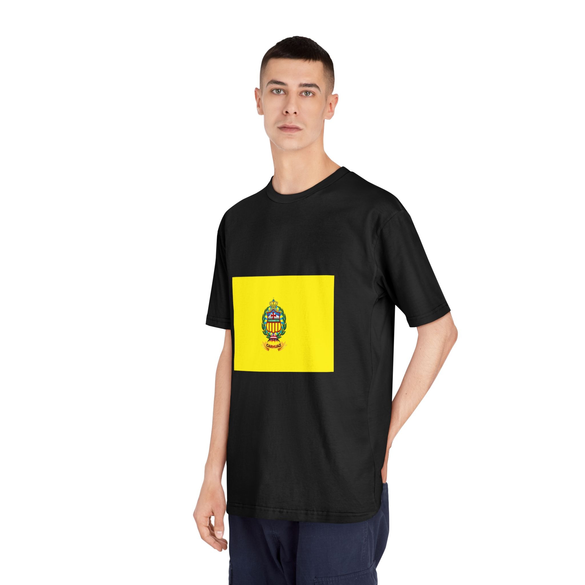 Bandera de Carhuaz Unisex Classic Crewneck T Shirt - Image 8