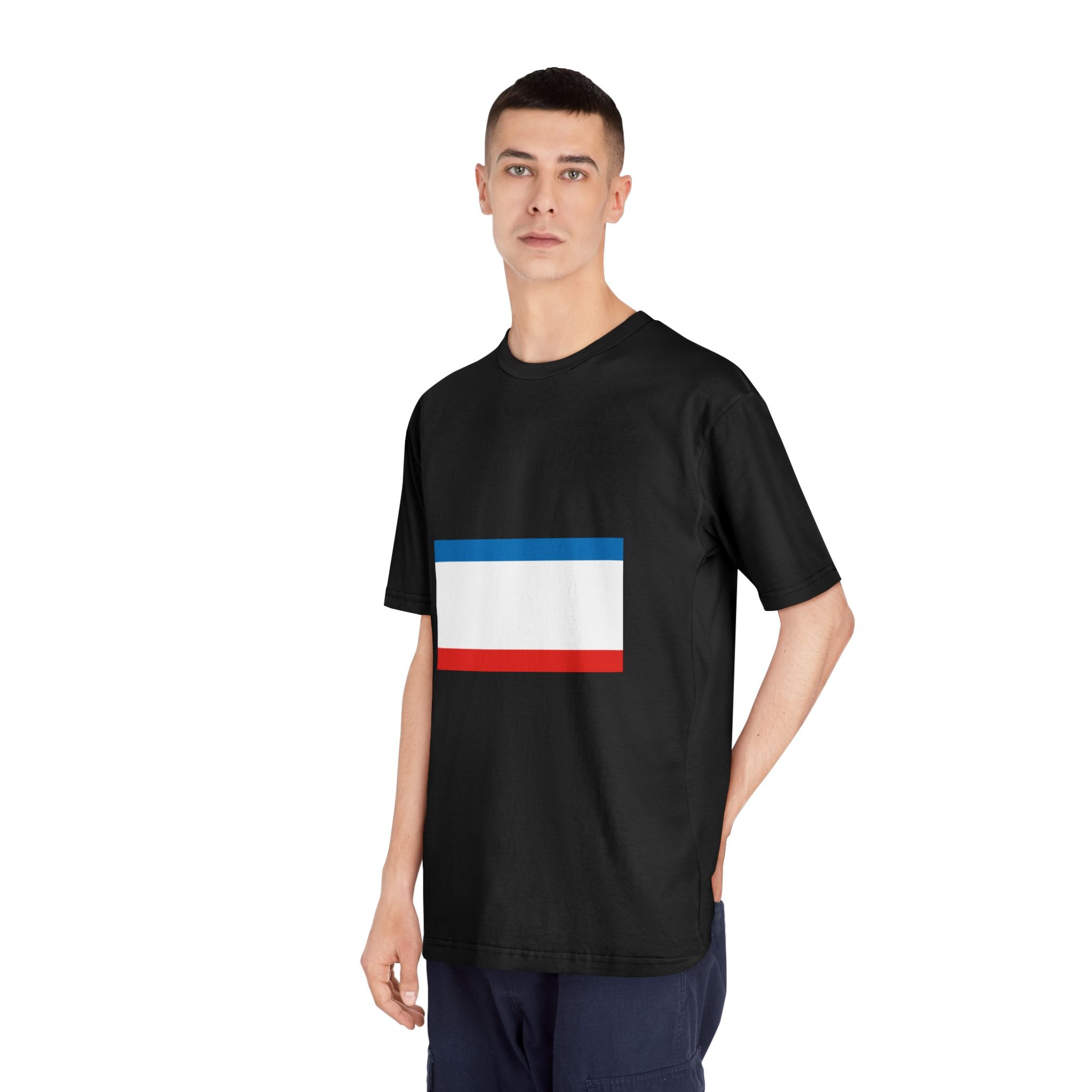 Flag of Crimea Unisex Classic Crewneck T Shirt - Image 8