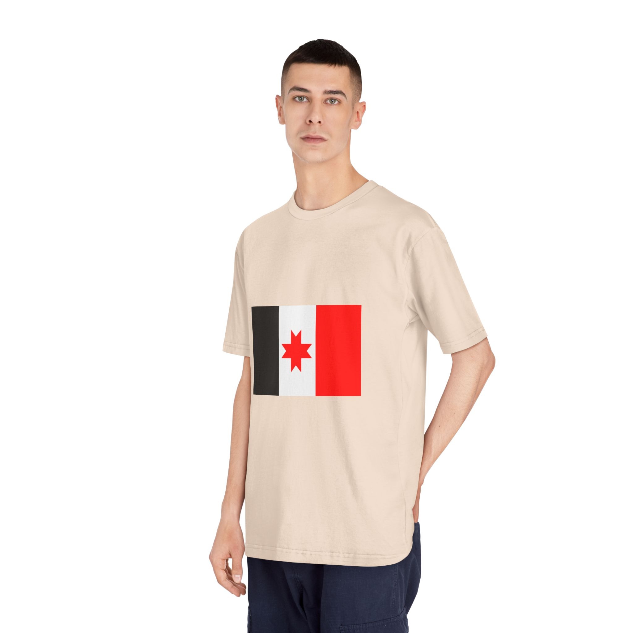 Flag of Udmurtia Unisex Classic Crewneck T Shirt - Image 12