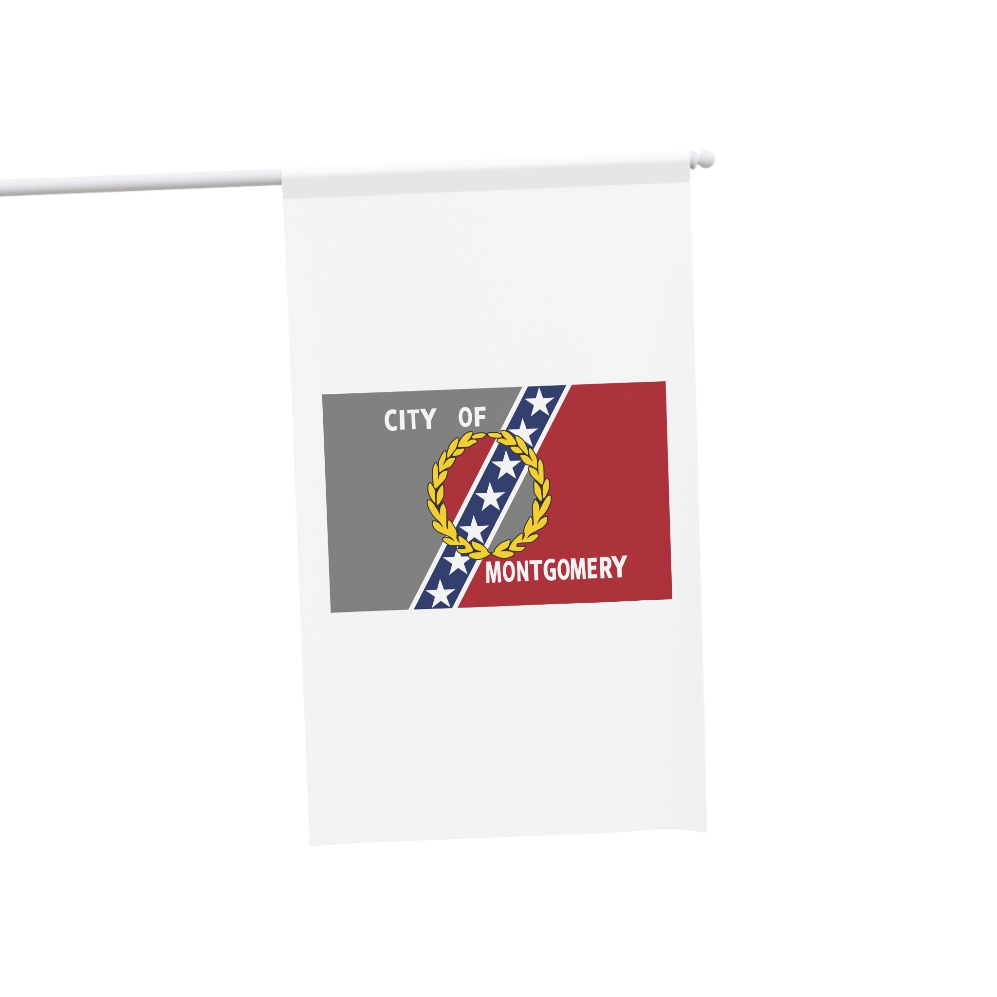 Flag of Montgomery, Alabama House Banner - Image 3