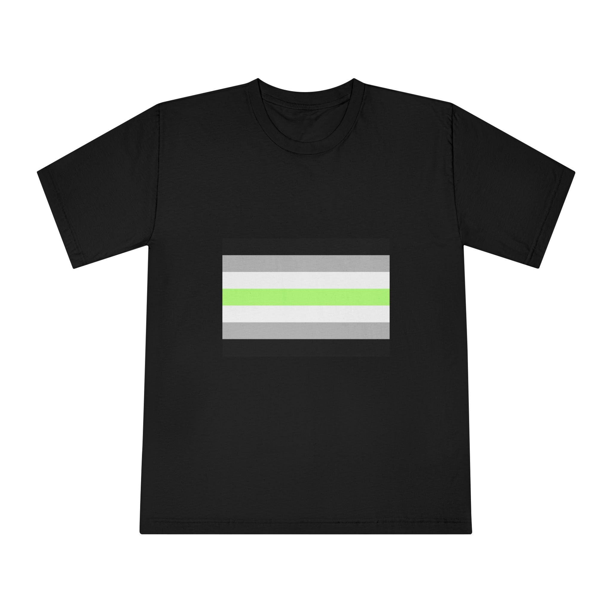 Agender Pride Flag Unisex Classic Crewneck T Shirt - Image 5