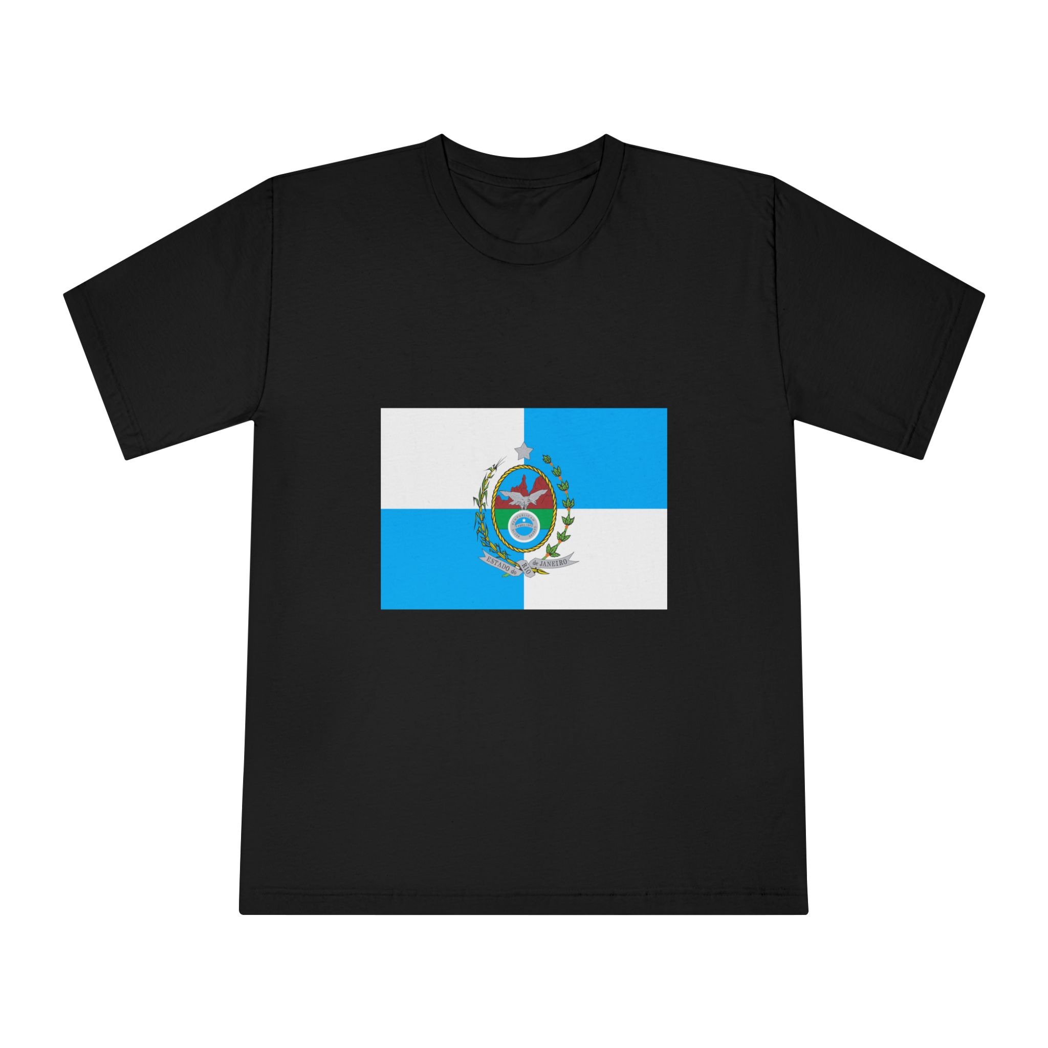 Bandeira Do Estado Do Rio de Janeiro Unisex Classic Crewneck T Shirt - Image 5
