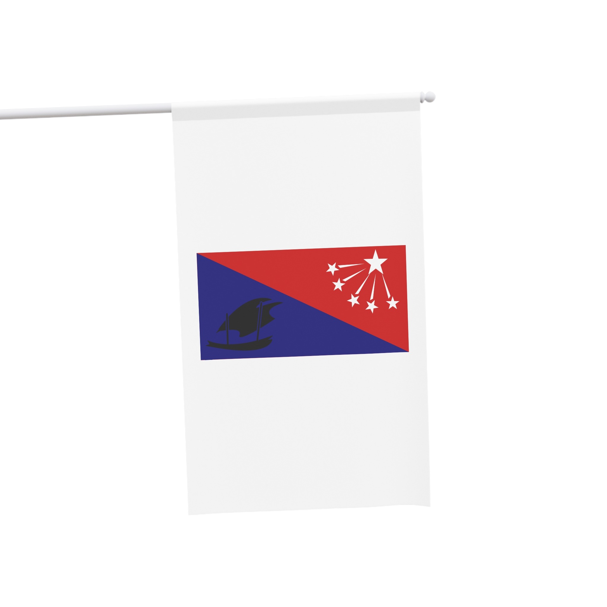 Flag of Central Province, Papua New Guinea House Banner - Image 3