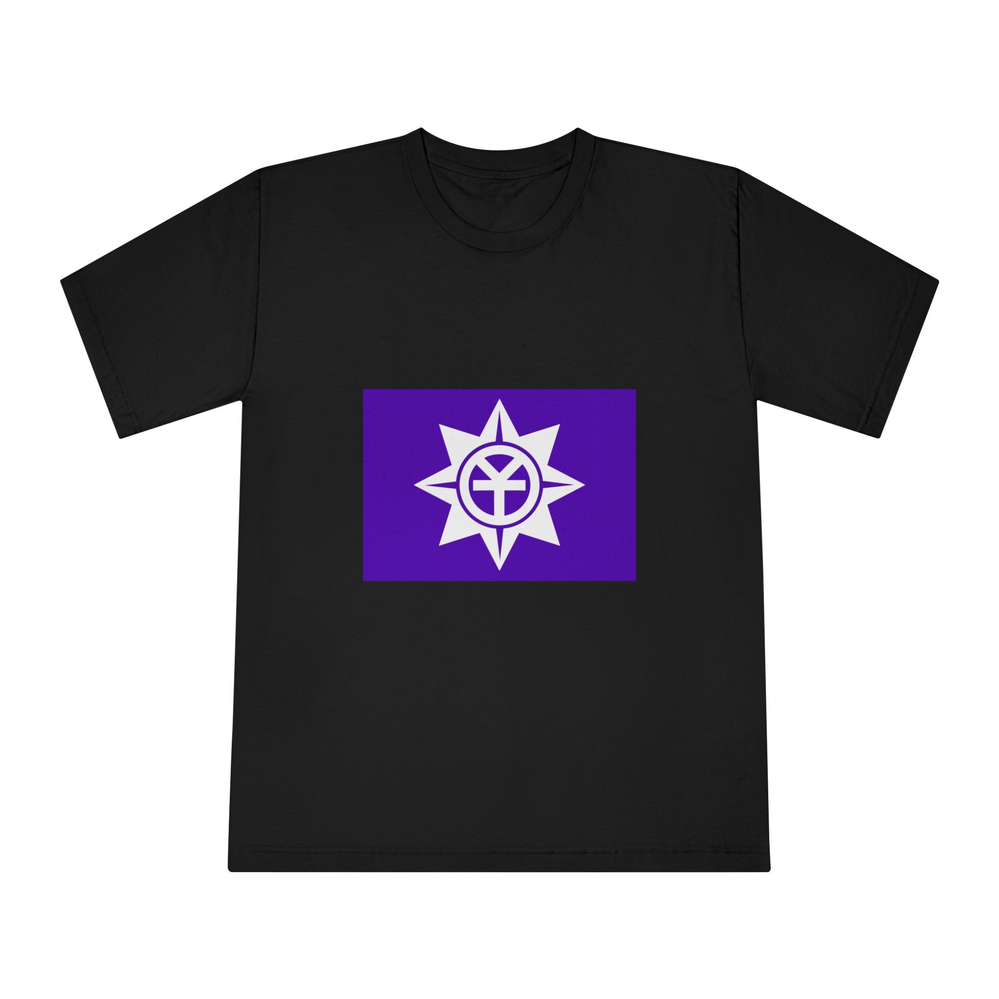 Flag of Okayama Okayama Unisex Classic Crewneck T Shirt - Image 5