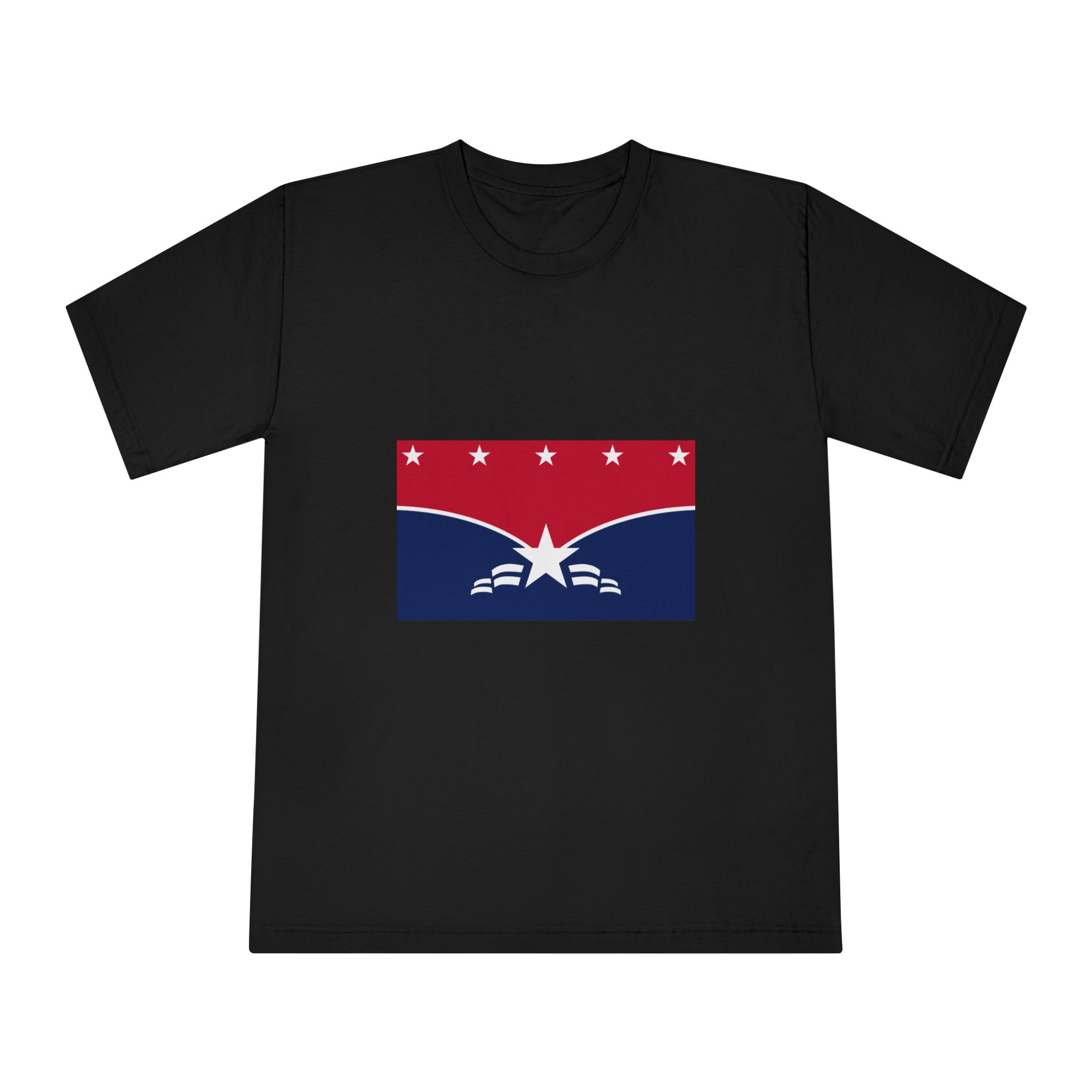 Flag of Lawrence, Indiana Unisex Classic Crewneck T Shirt - Image 5