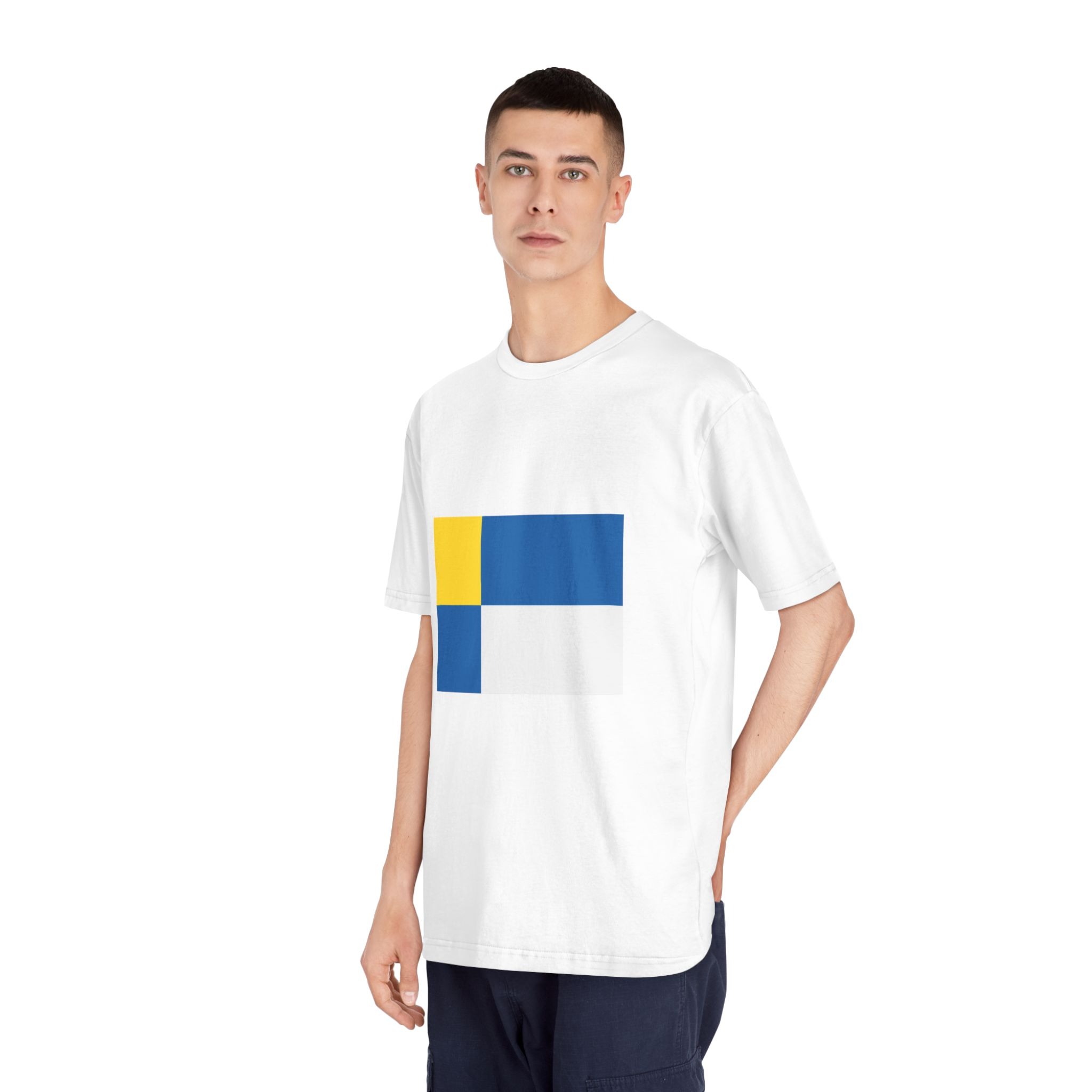 Bratislavsky Vlajka Unisex Classic Crewneck T Shirt - Image 4