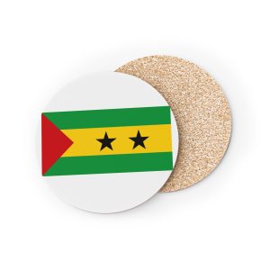 Sao Tome Principe Flag Coasters