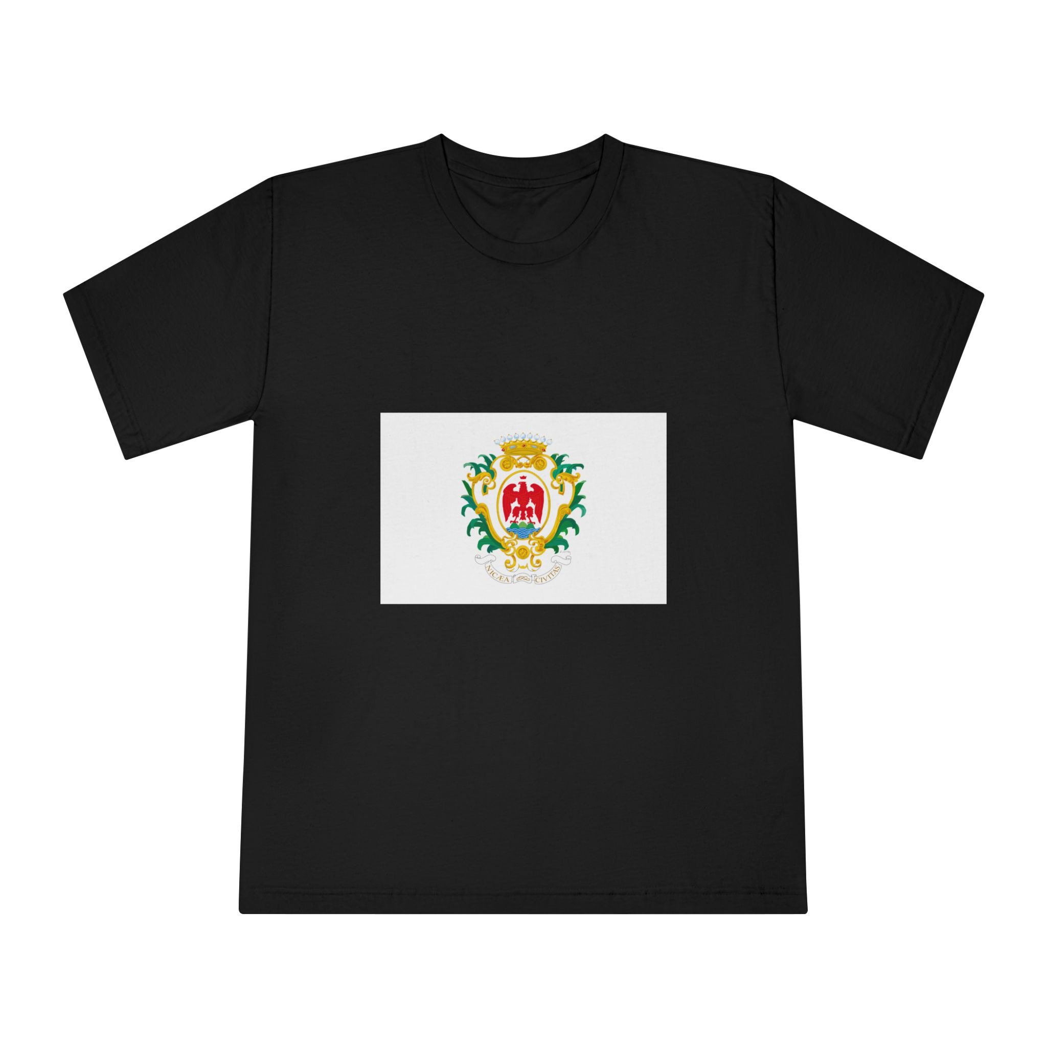 Bandièra de Niça Unisex Classic Crewneck T Shirt - Image 5