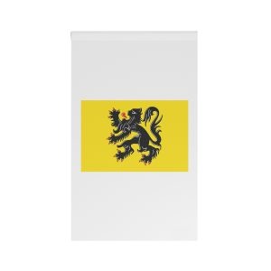 Flanders Flag Black Lion Yellow Field Regional Flag Flanders Belgium Flemish Heritage Symbol House Banner