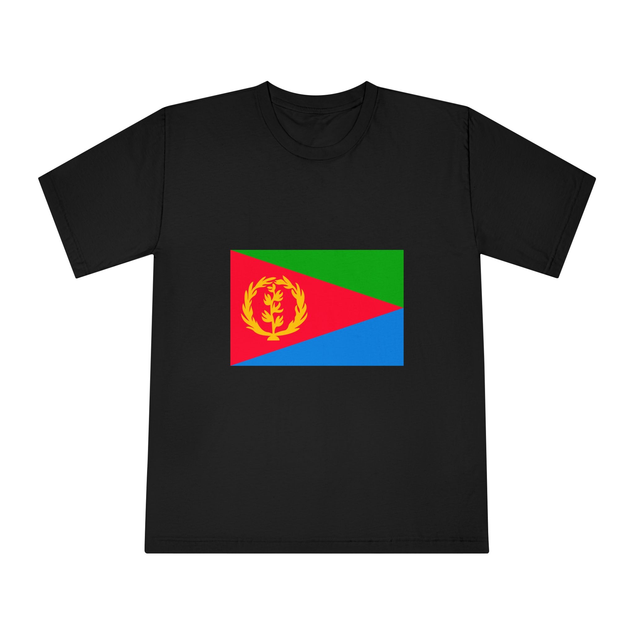 Flag of Eritrea 1993 1995 Unisex Classic Crewneck T Shirt - Image 5