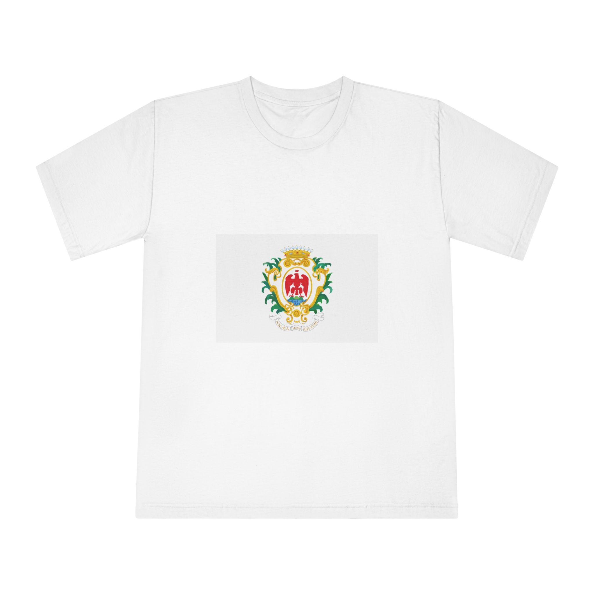 Bandièra de Niça Unisex Classic Crewneck T Shirt