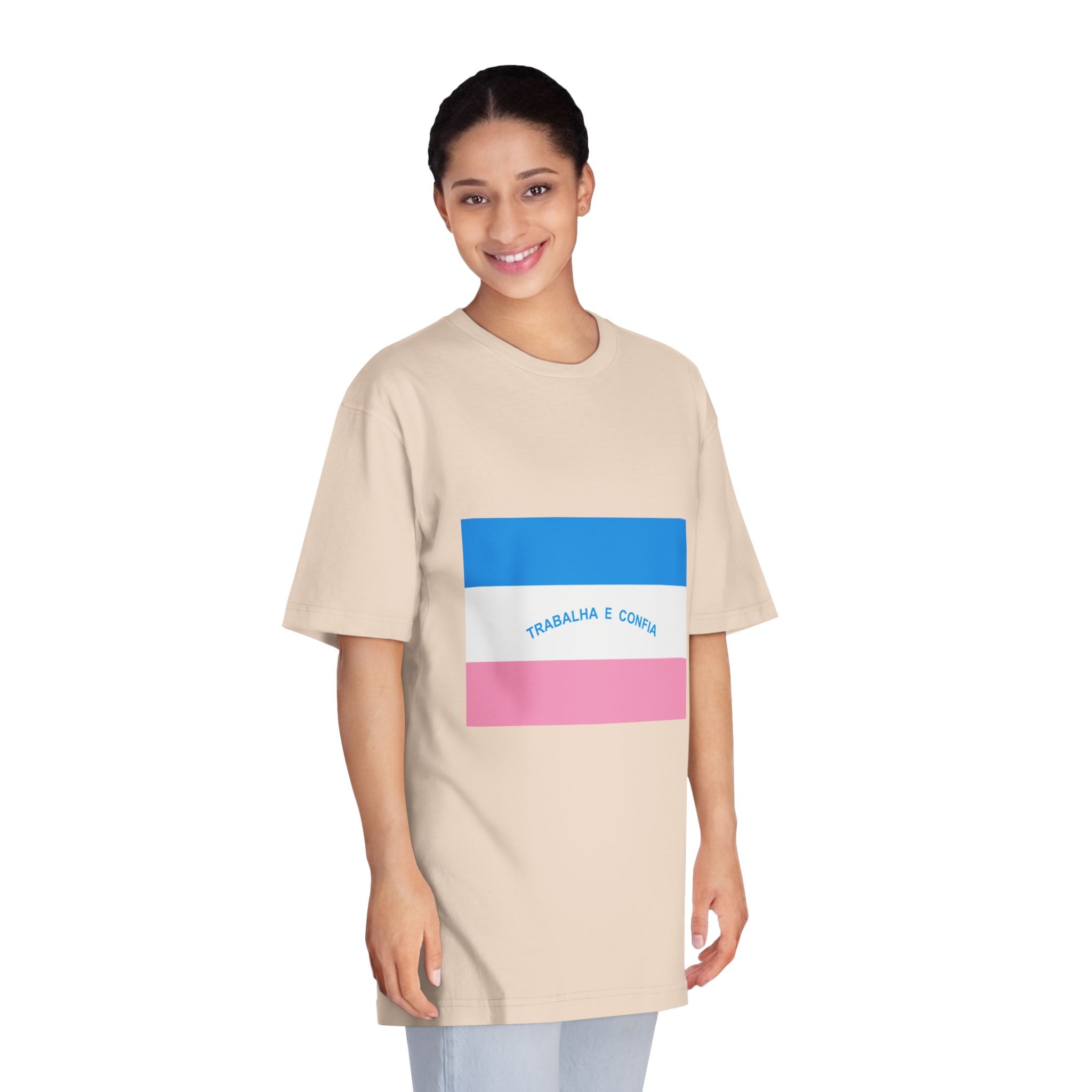 Bandeira Do Espírito Santo Unisex Classic Crewneck T Shirt - Image 11