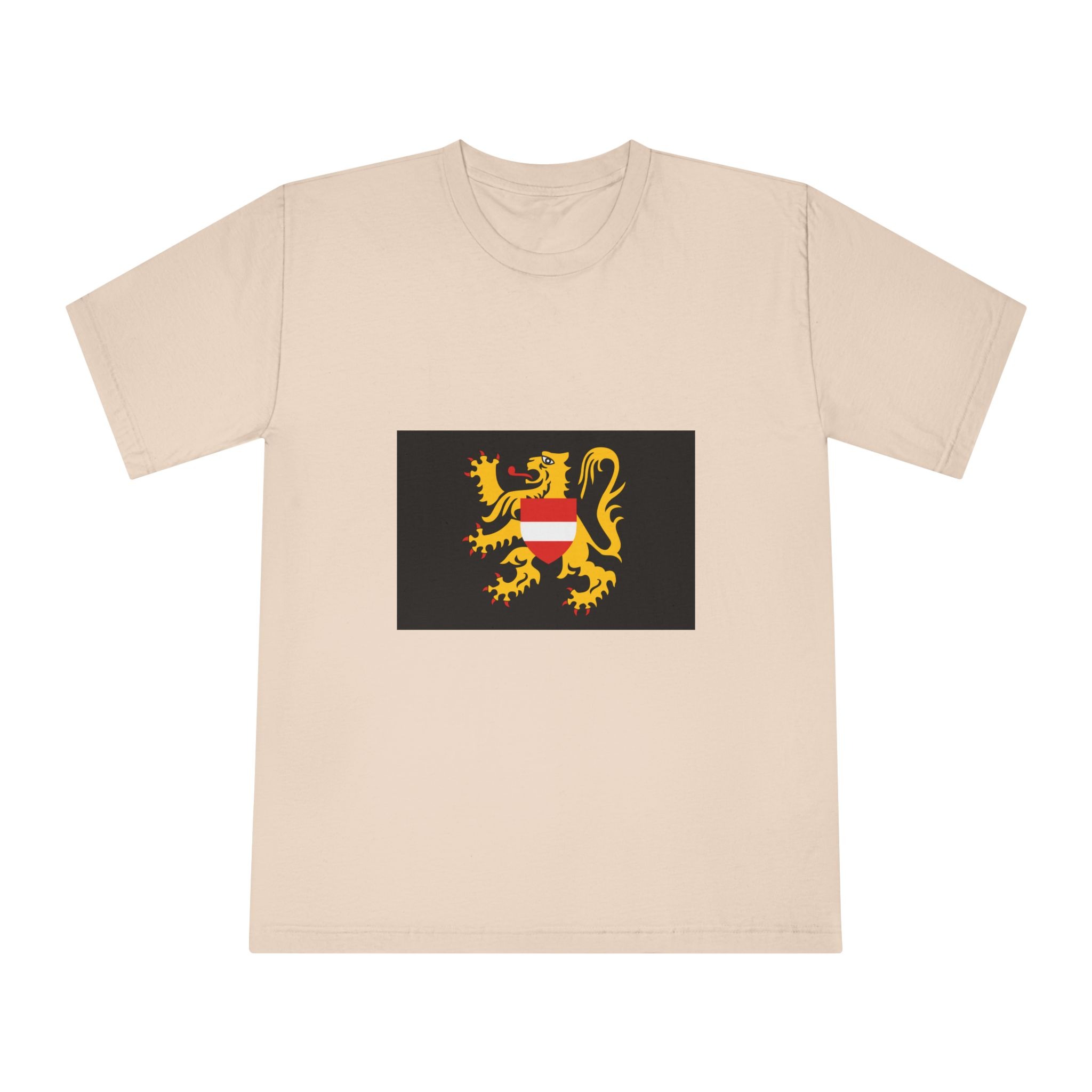 Flag of Flemish Brabant Unisex Classic Crewneck T Shirt - Image 9