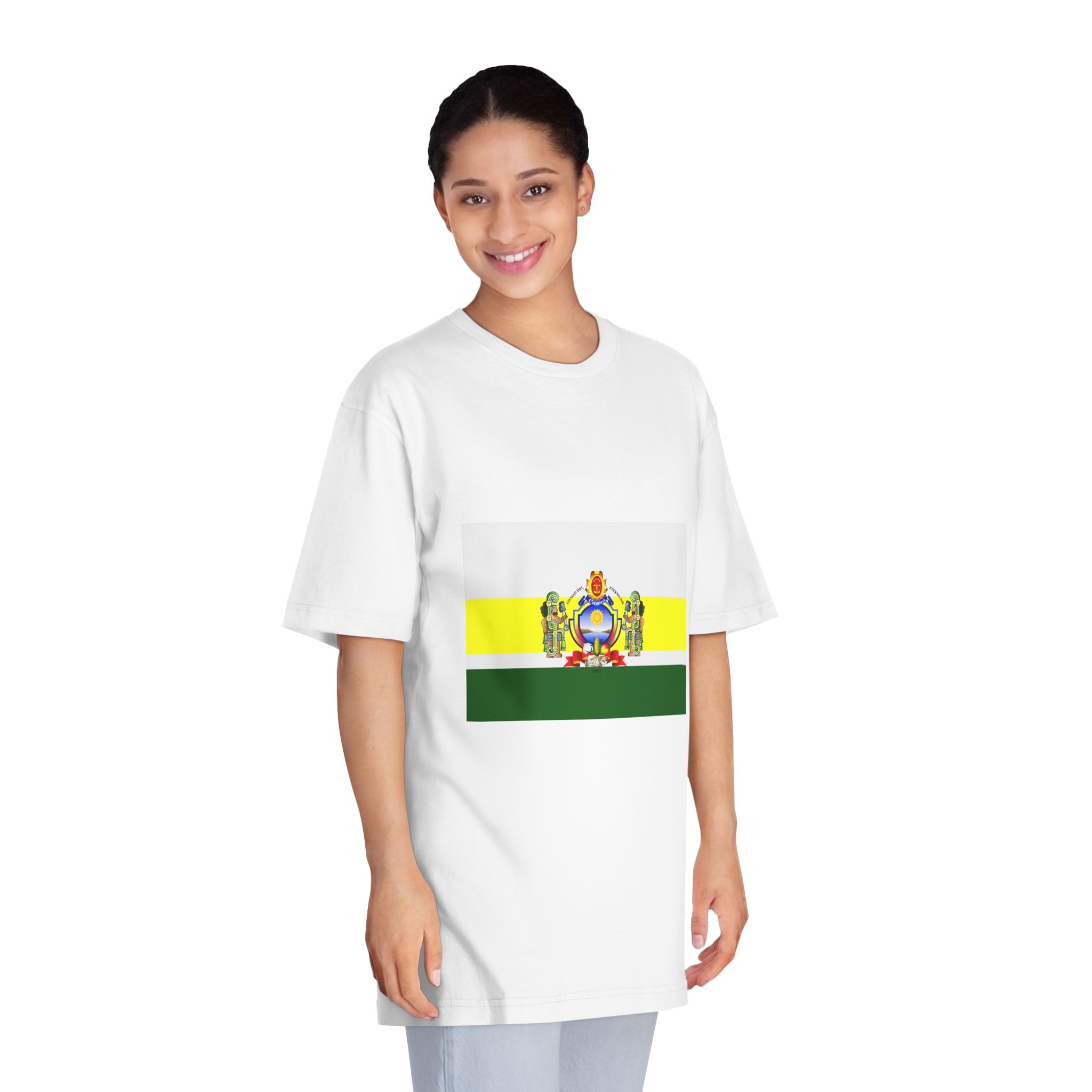 Bandera de Casma Unisex Classic Crewneck T Shirt - Image 3