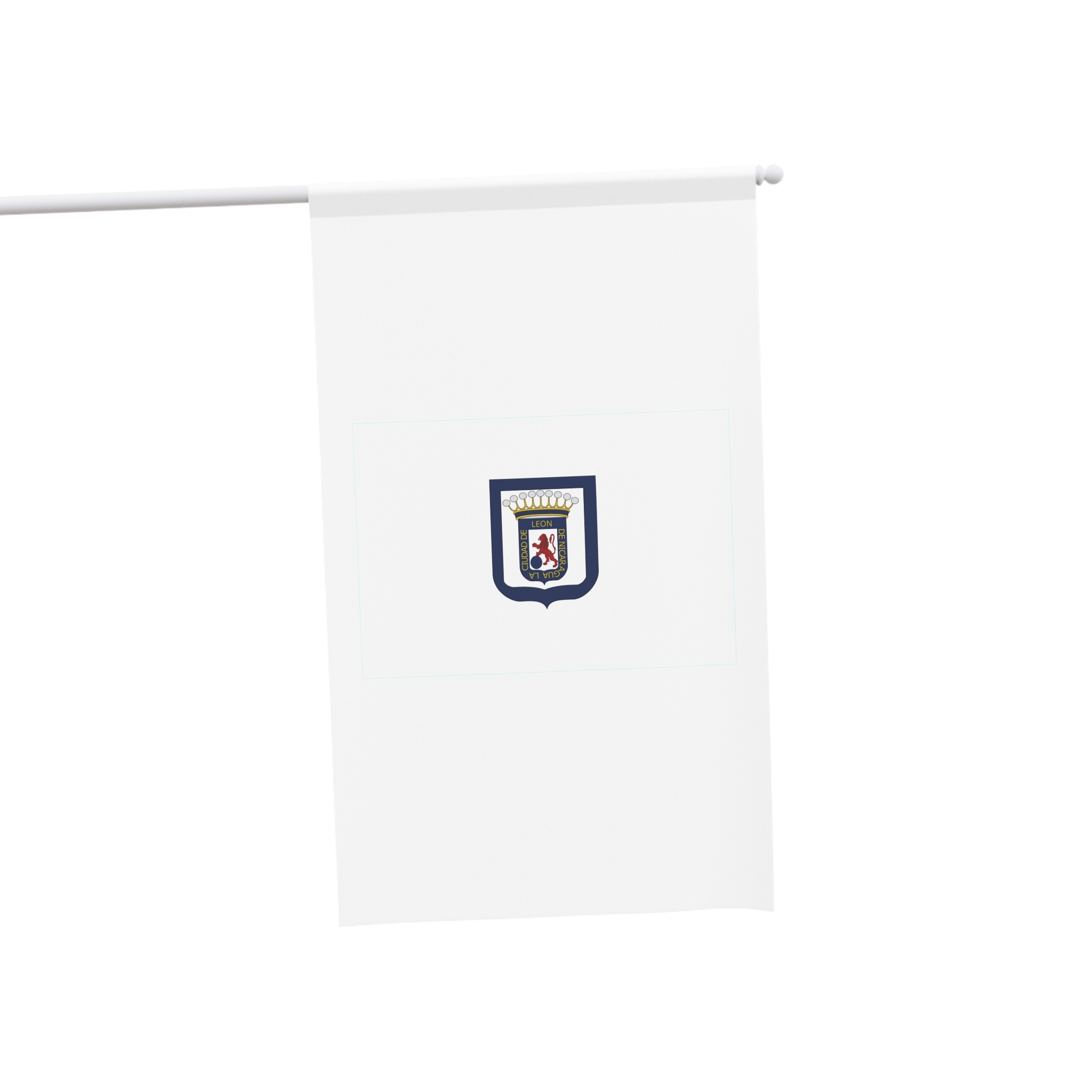 Flag of Leon, Nicaragua House Banner - Image 3