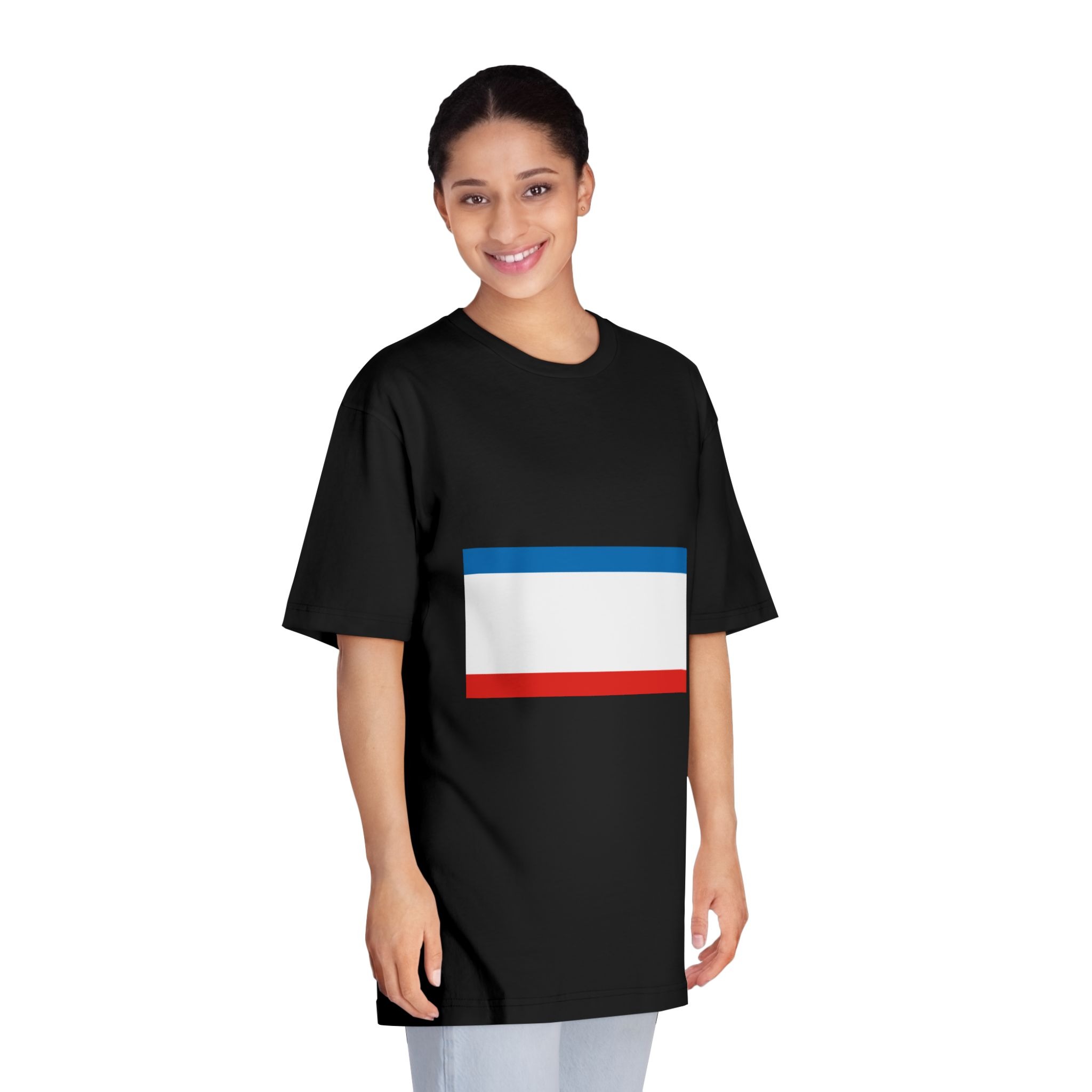 Flag of Crimea Unisex Classic Crewneck T Shirt - Image 7