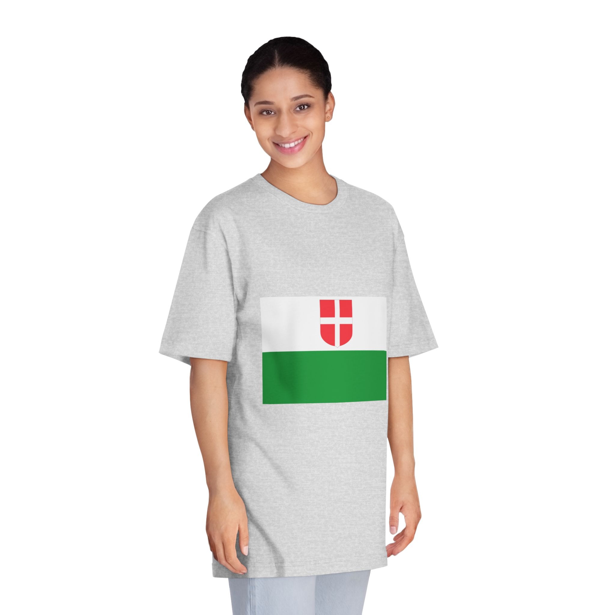 Flag of Et Harju Maakond Unisex Classic Crewneck T Shirt - Image 15