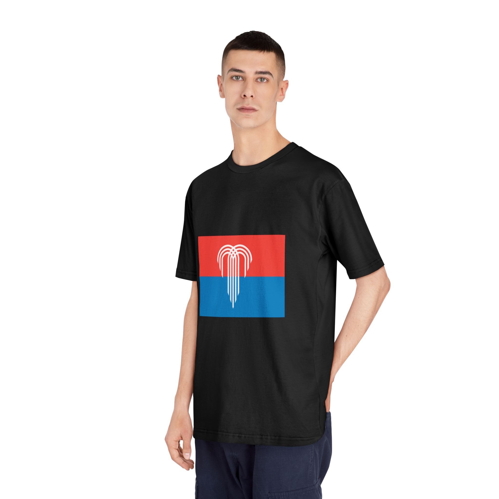 Flag of Kansas City, Missouri Unisex Classic Crewneck T Shirt - Image 8
