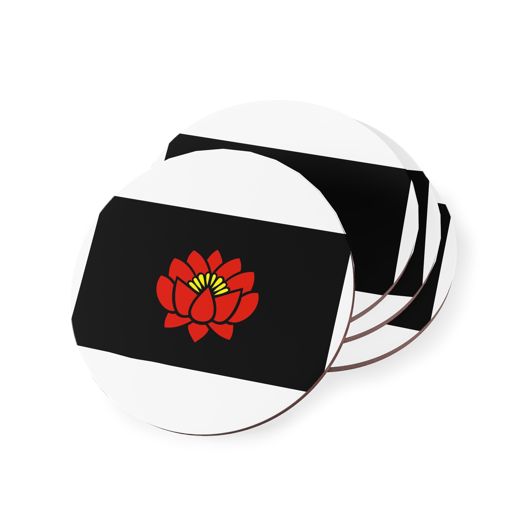 Proposed Yi Flag Ethnic Cultural Banner Yi People Southwest China Symbol Unity Coasters - Image 3