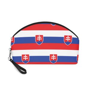 Flag of Slovakia Makeup Bag